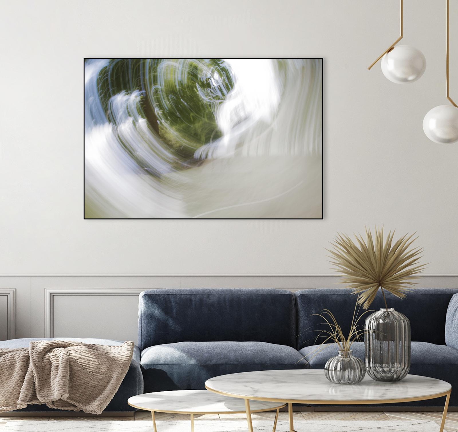 Echoes I by William Cooke on GIANT ART - green abstract