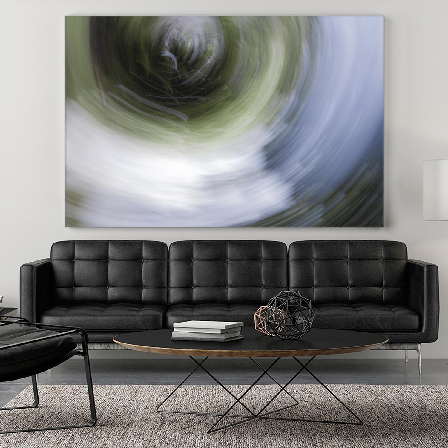 Echoes III by William Cooke on GIANT ART - green abstract