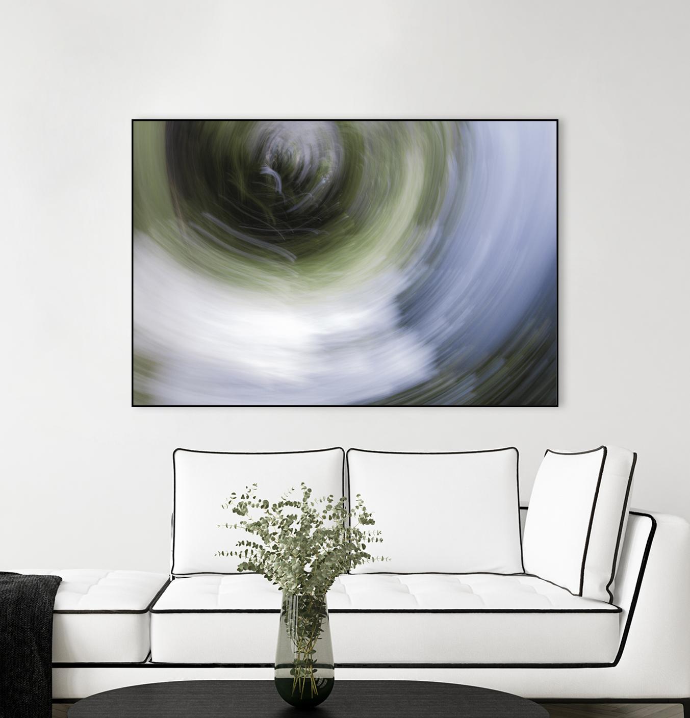 Echoes III by William Cooke on GIANT ART - green abstract