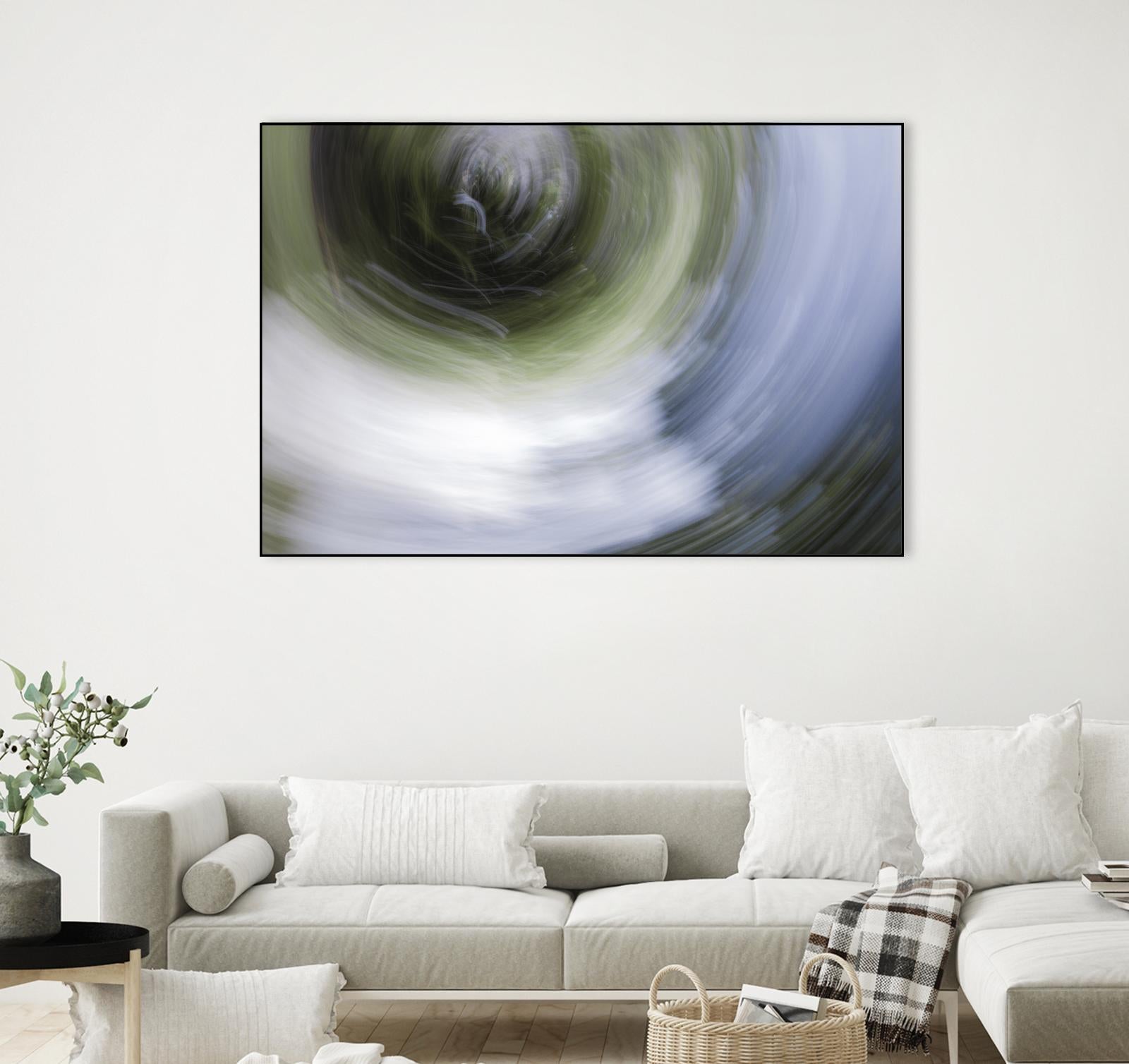 Echoes III by William Cooke on GIANT ART - green abstract