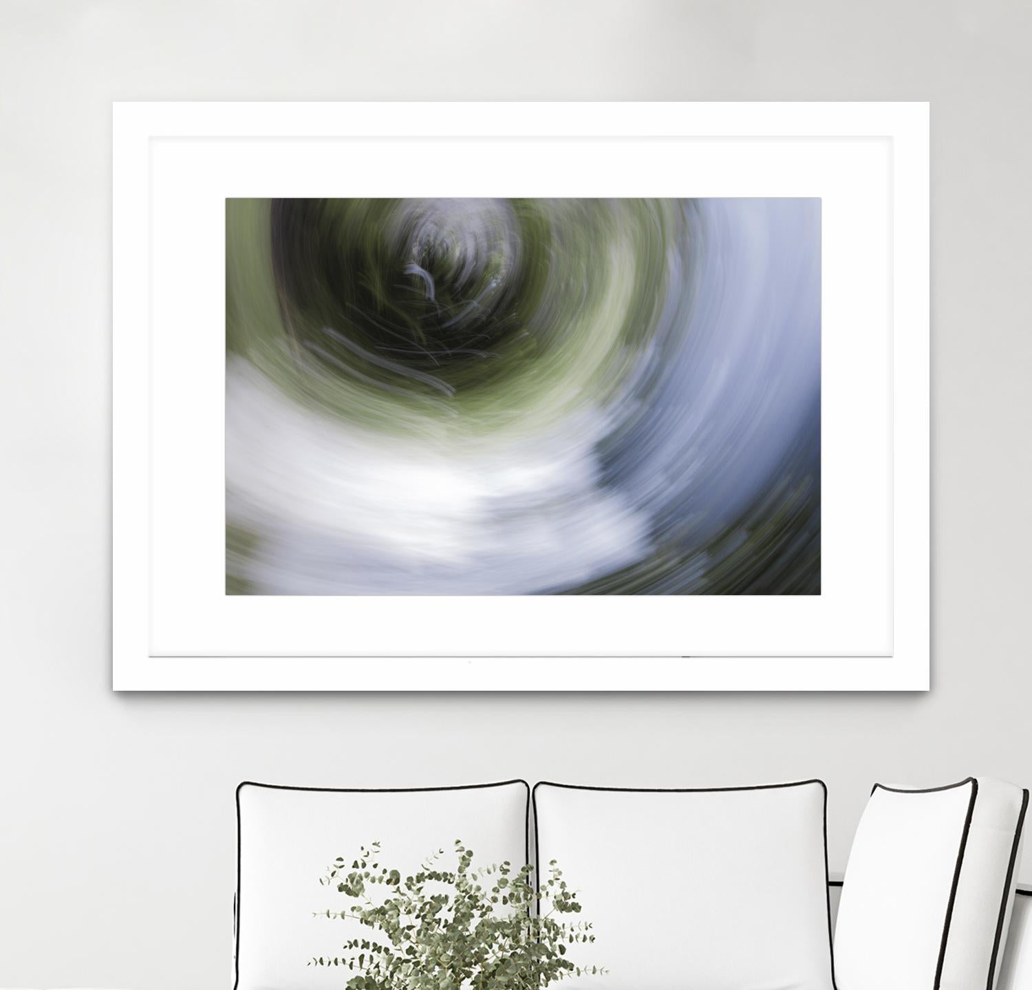 Echoes III by William Cooke on GIANT ART - green abstract