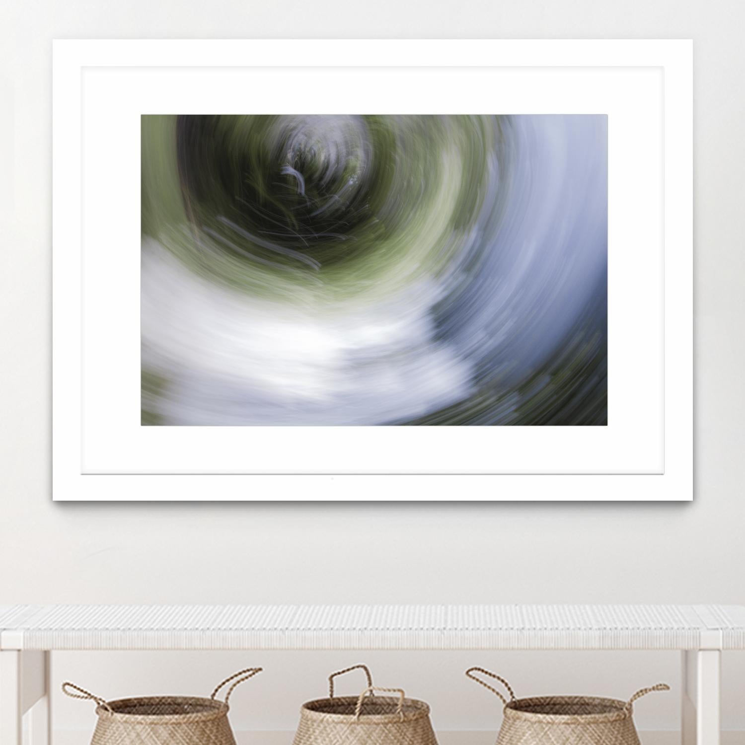 Echoes III by William Cooke on GIANT ART - green abstract