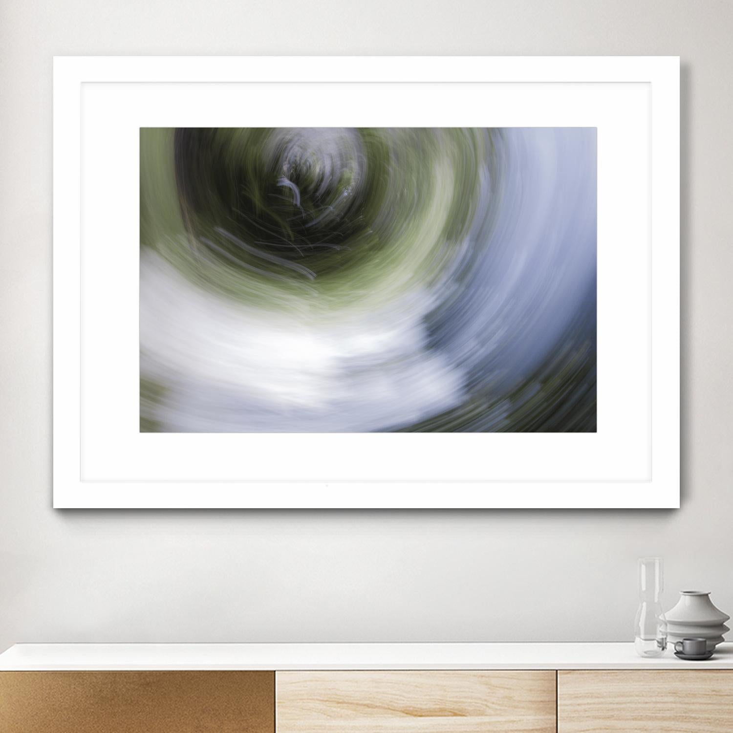 Echoes III by William Cooke on GIANT ART - green abstract