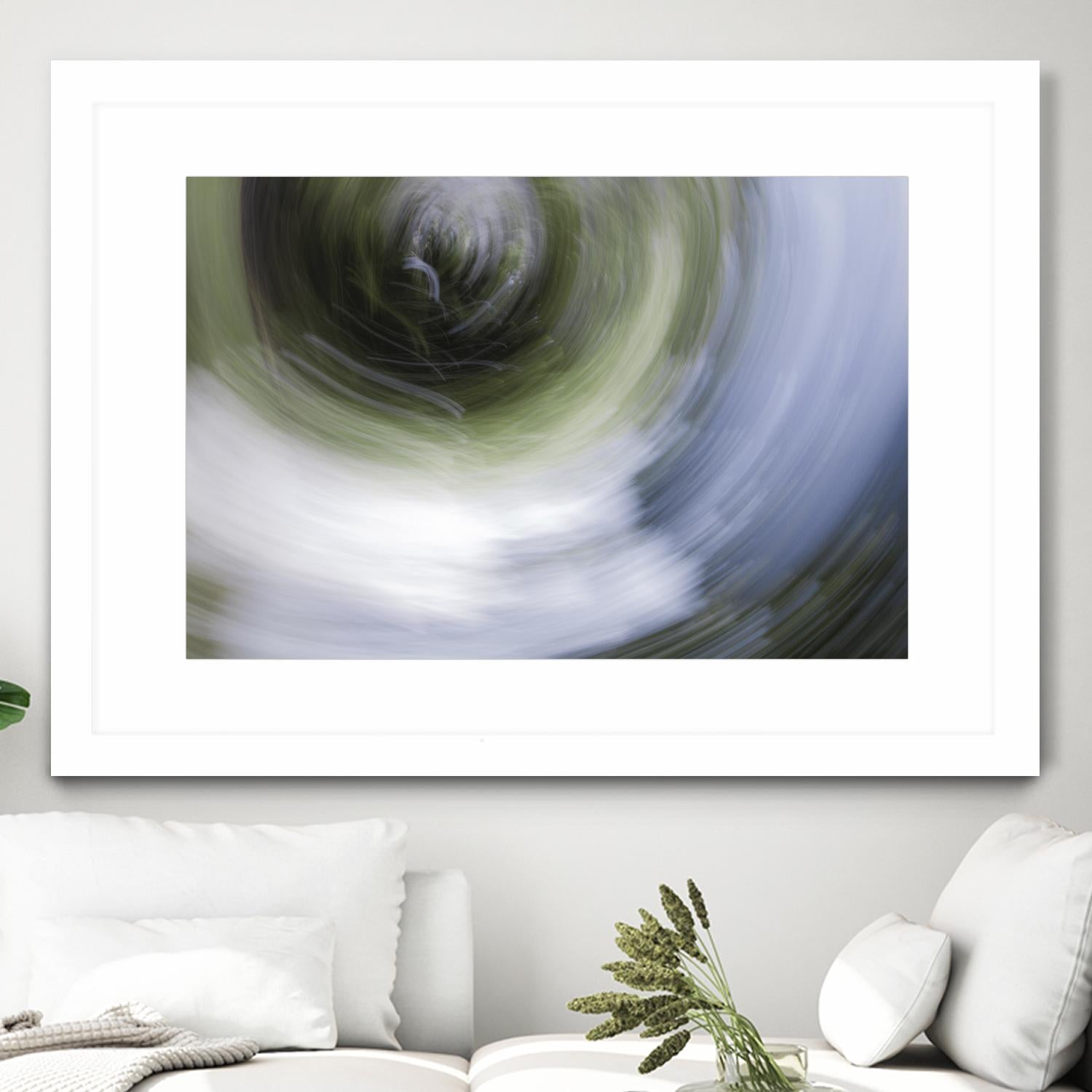 Echoes III by William Cooke on GIANT ART - green abstract