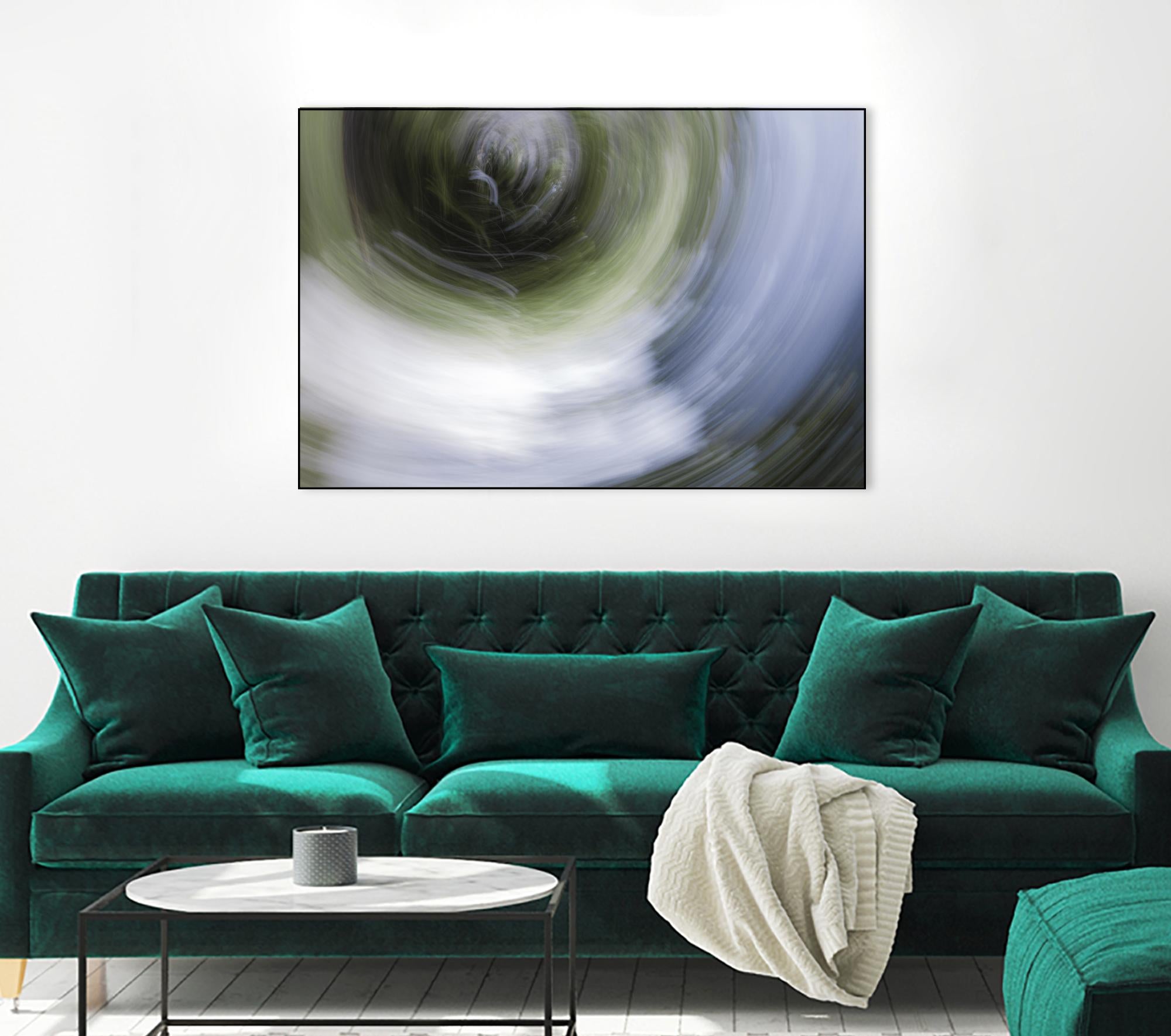 Echoes III by William Cooke on GIANT ART - green abstract
