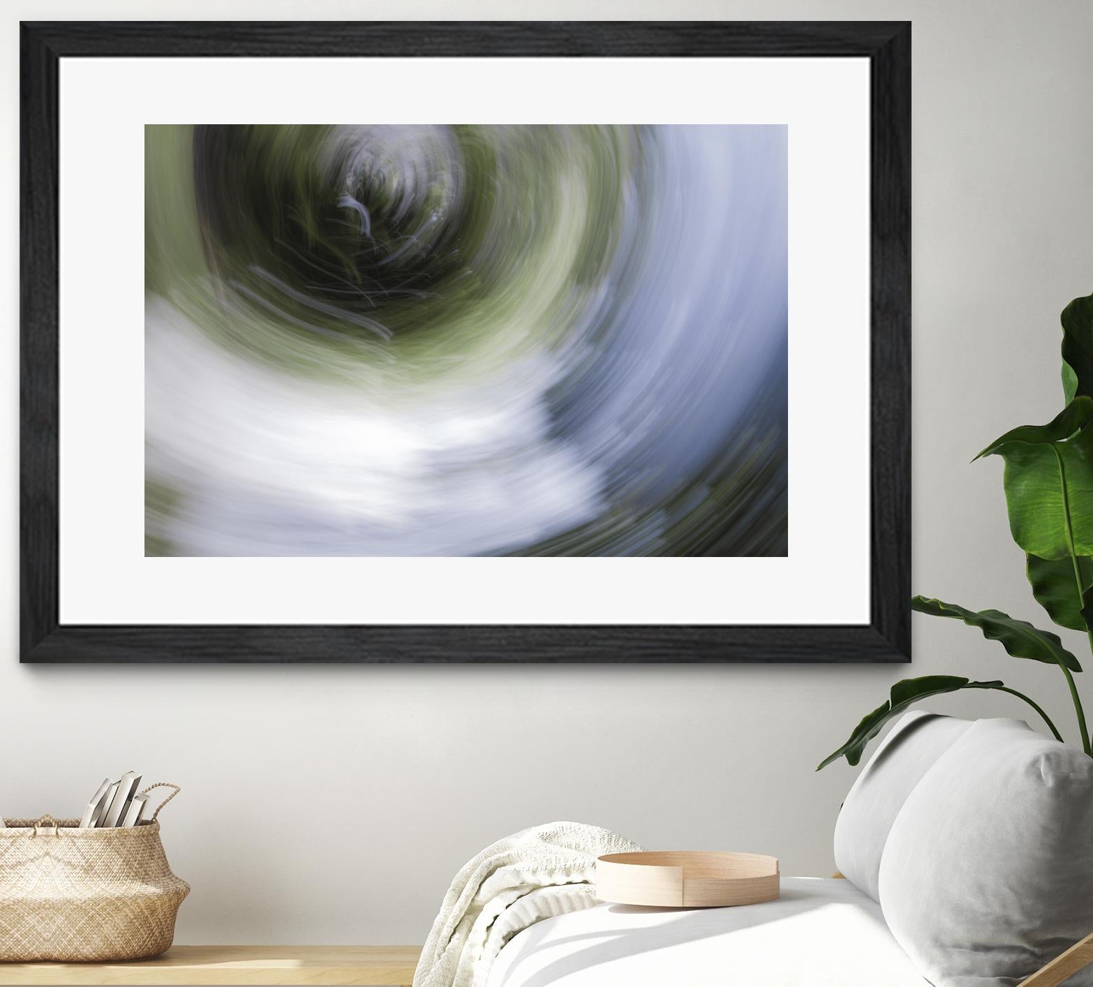 Echoes III by William Cooke on GIANT ART - green abstract