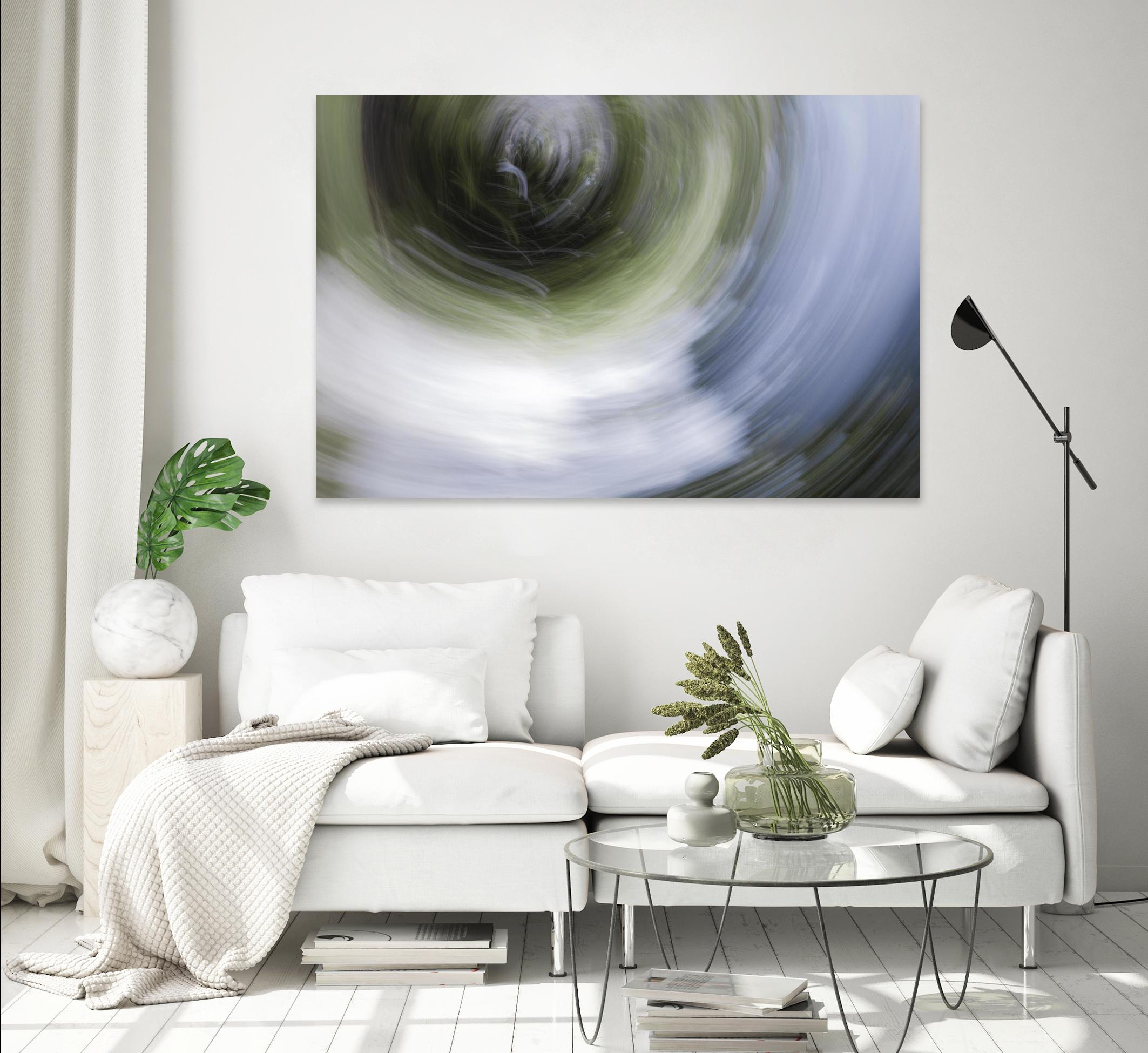 Echoes III by William Cooke on GIANT ART - green abstract