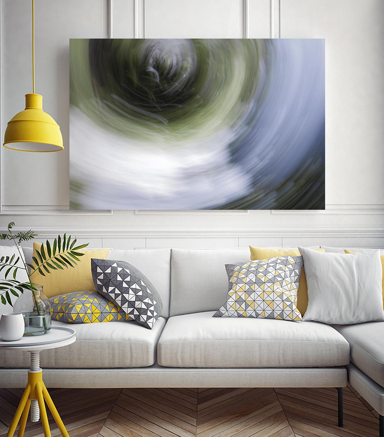 Echoes III by William Cooke on GIANT ART - green abstract