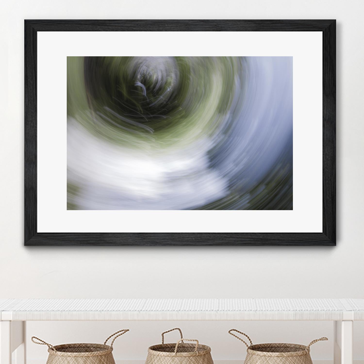 Echoes III by William Cooke on GIANT ART - green abstract