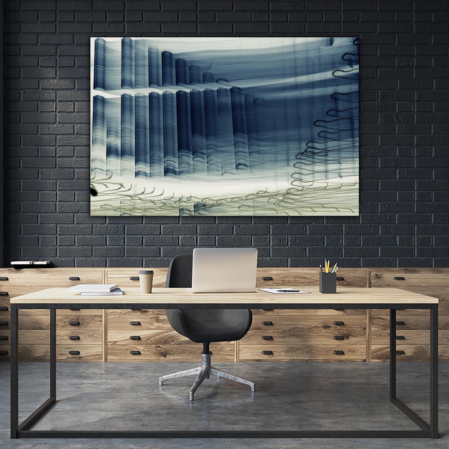 Light Wave I by William Cooke on GIANT ART - white abstract