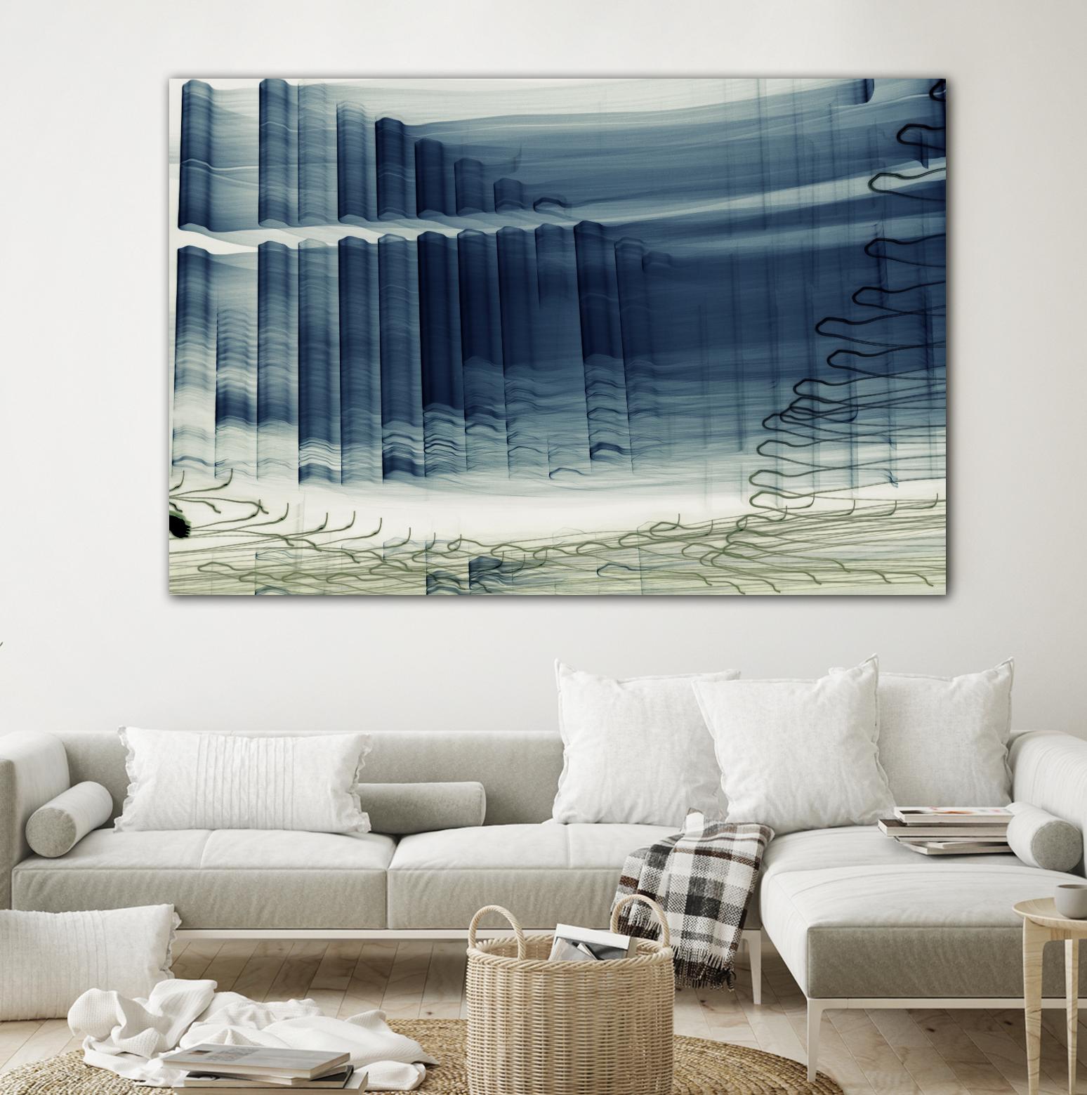 Light Wave I by William Cooke on GIANT ART - white abstract