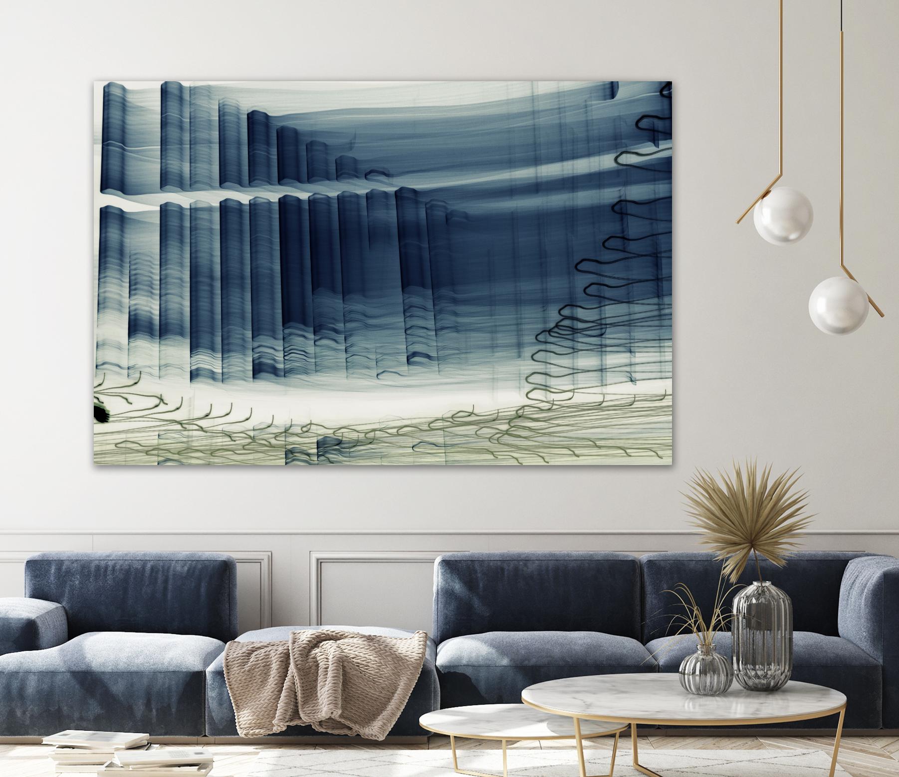 Light Wave I by William Cooke on GIANT ART - white abstract