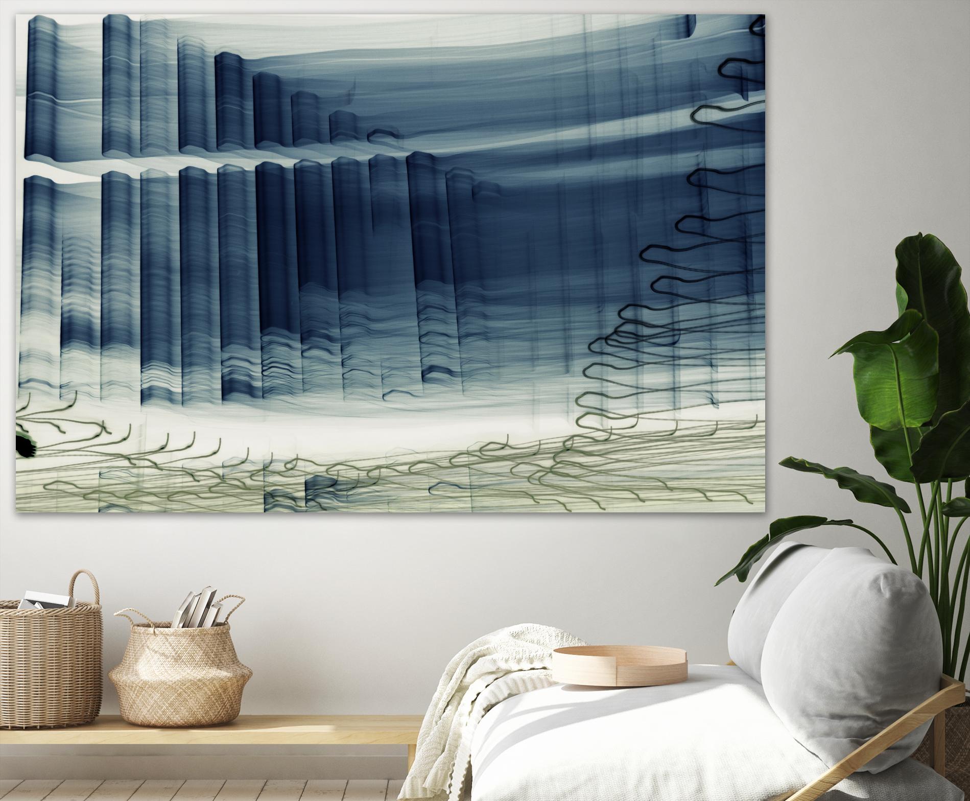 Light Wave I by William Cooke on GIANT ART - white abstract