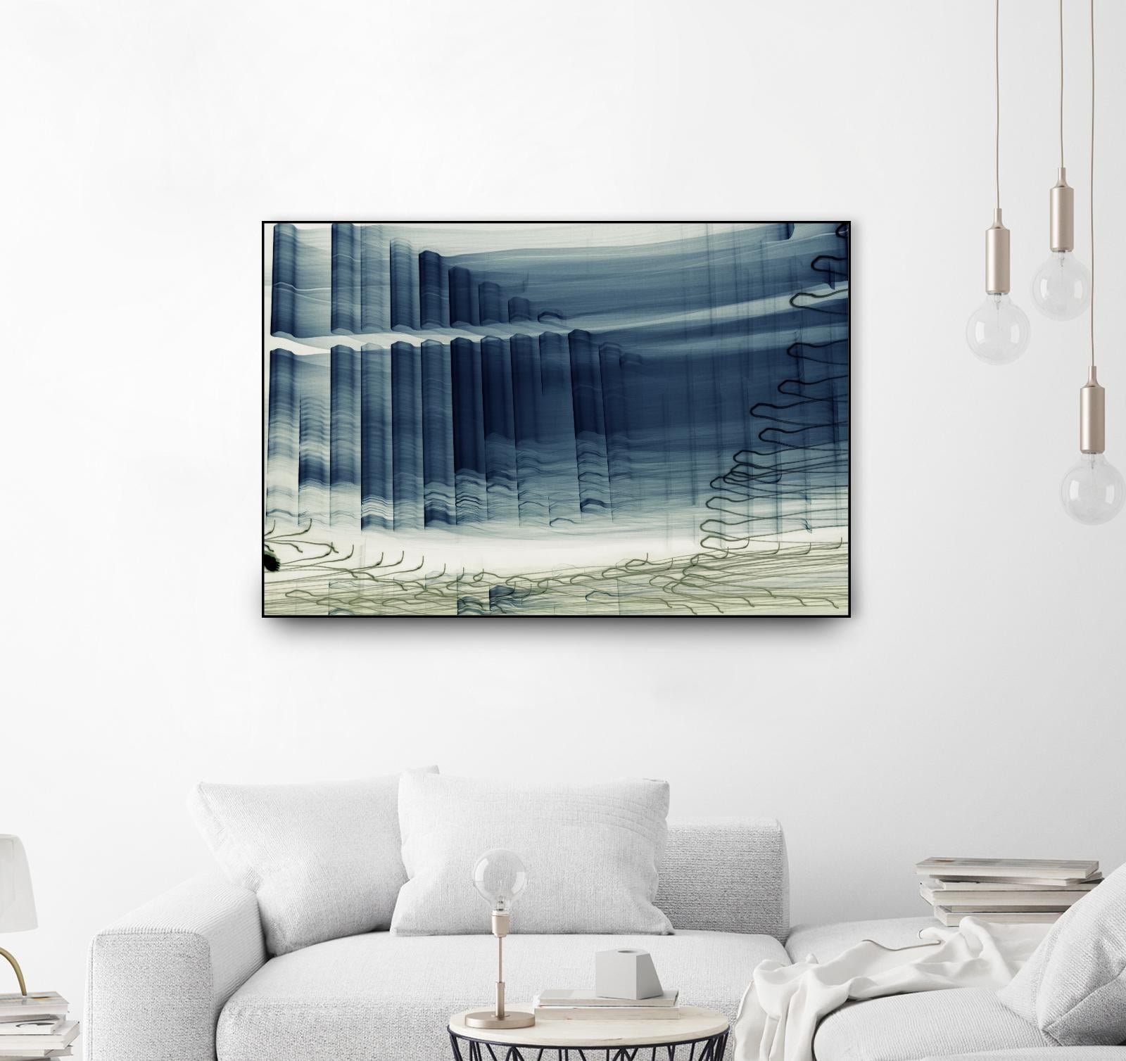 Light Wave I by William Cooke on GIANT ART - white abstract