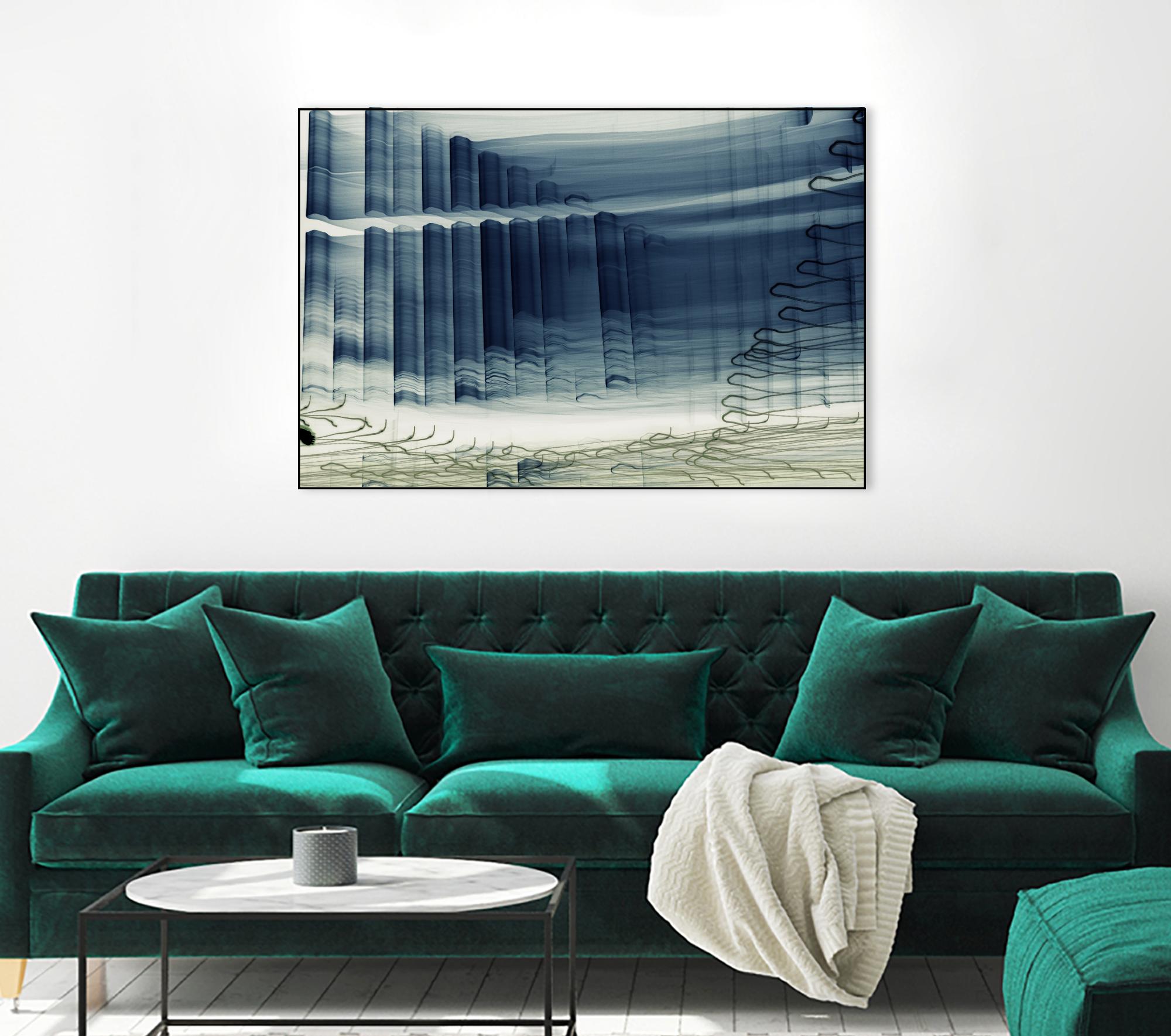 Light Wave I by William Cooke on GIANT ART - white abstract