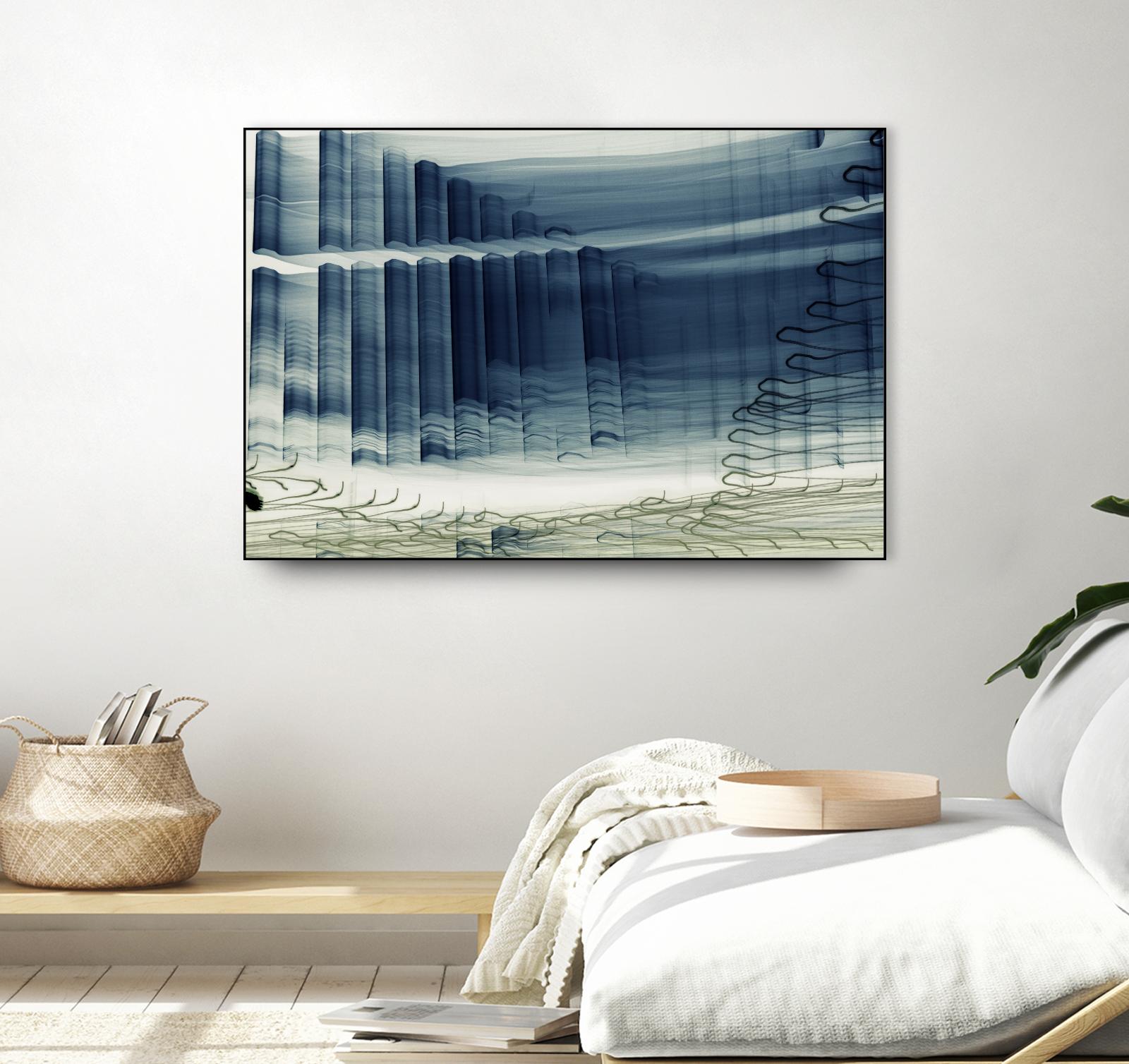 Light Wave I by William Cooke on GIANT ART - white abstract