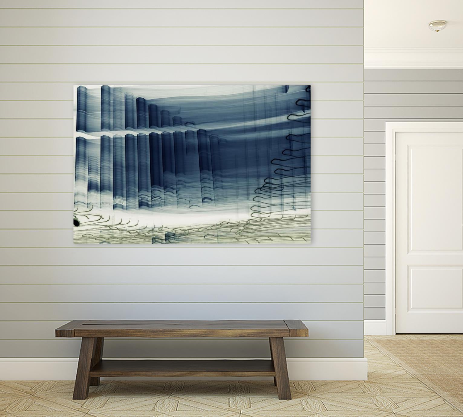 Light Wave I by William Cooke on GIANT ART - white abstract
