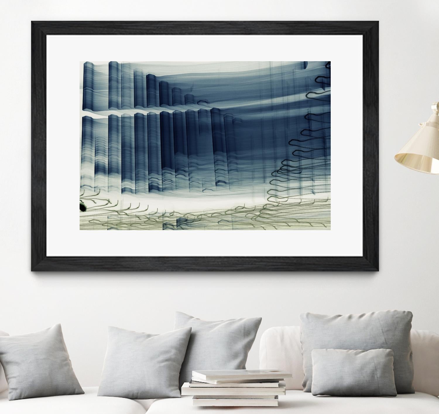 Light Wave I by William Cooke on GIANT ART - white abstract