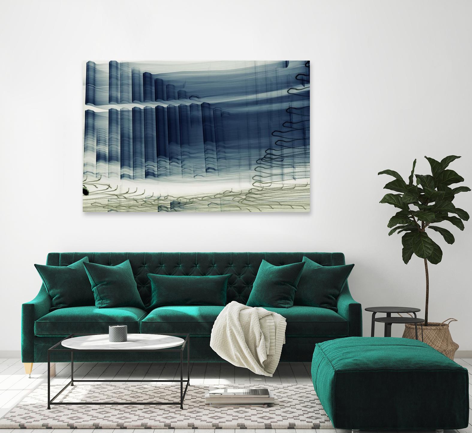 Light Wave I by William Cooke on GIANT ART - white abstract