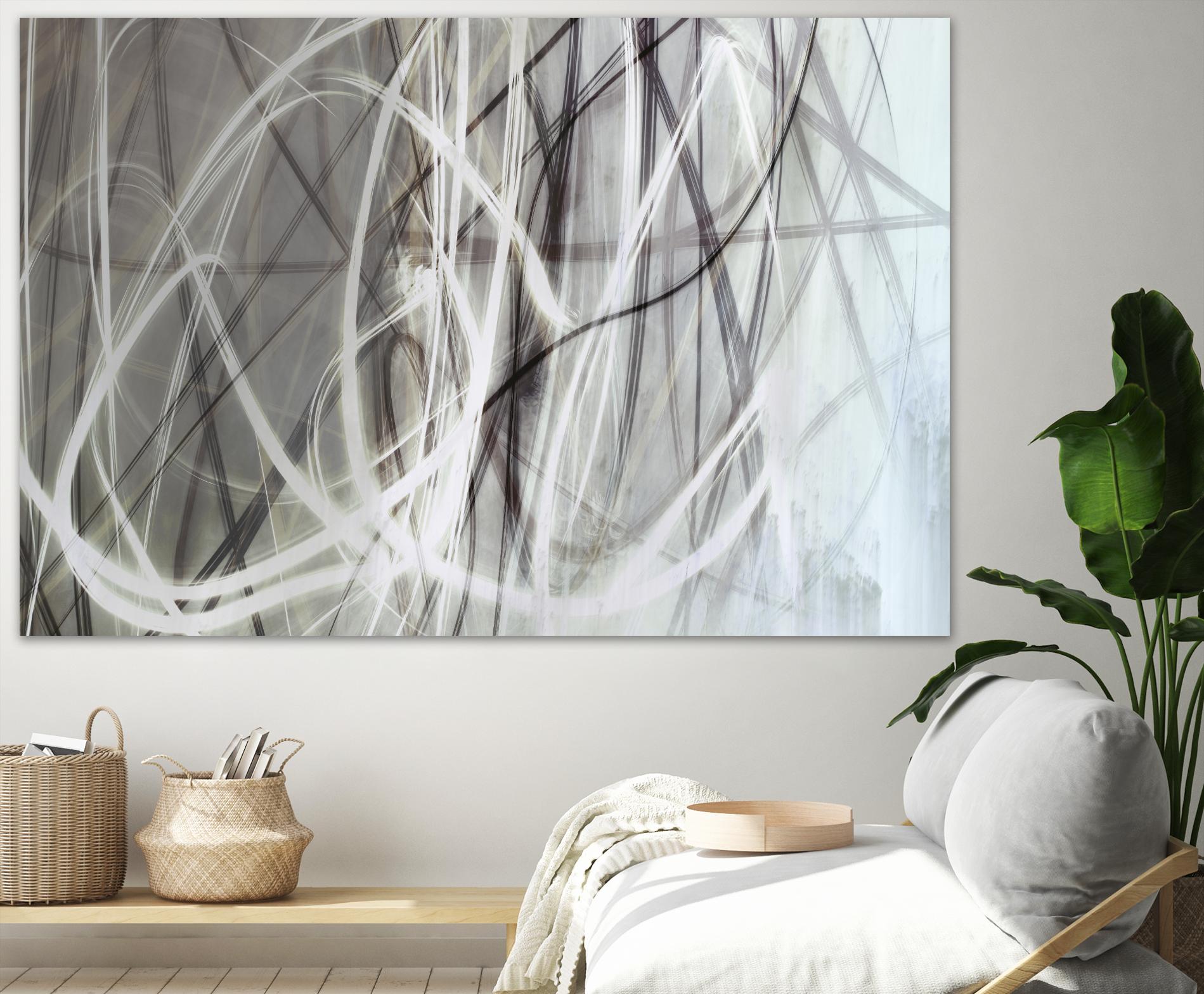 Crosswinds I by William Cooke on GIANT ART - white abstract