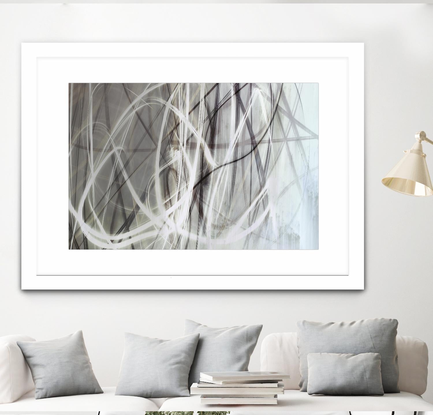 Crosswinds I by William Cooke on GIANT ART - white abstract