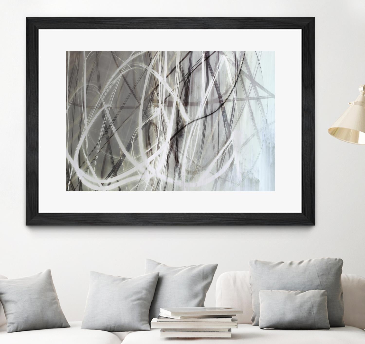 Crosswinds I by William Cooke on GIANT ART - white abstract