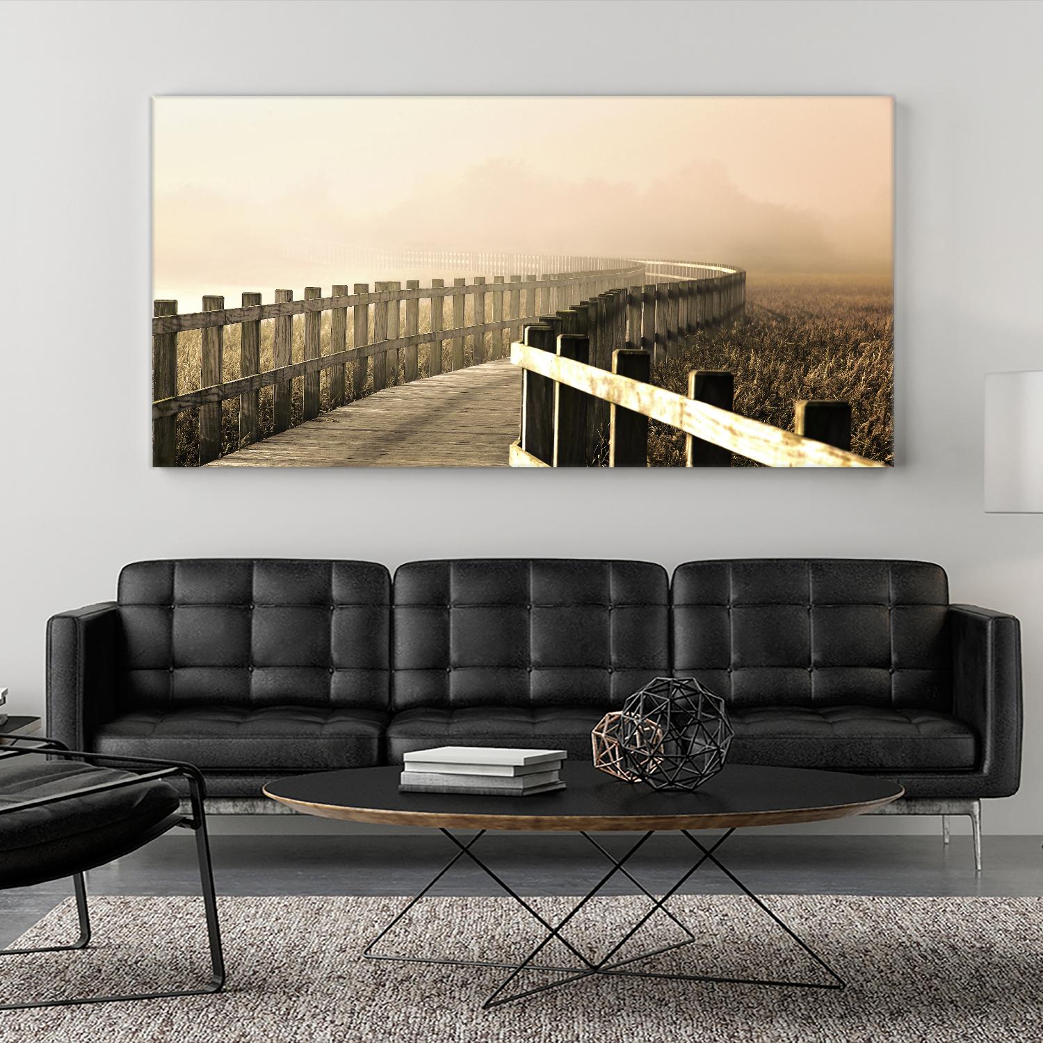 Londal - The Path Gets Brighter by 1X on GIANT ART - brown landscape