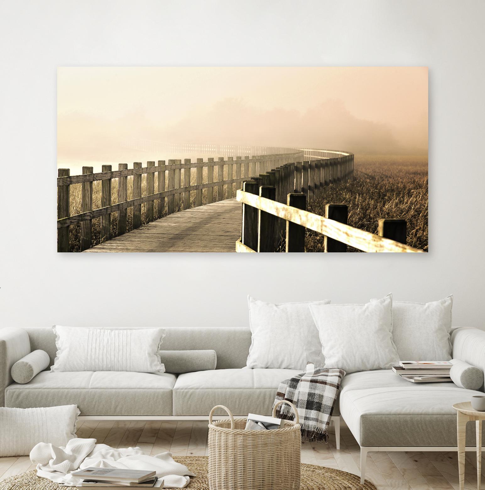 Londal - The Path Gets Brighter by 1X on GIANT ART - brown landscape