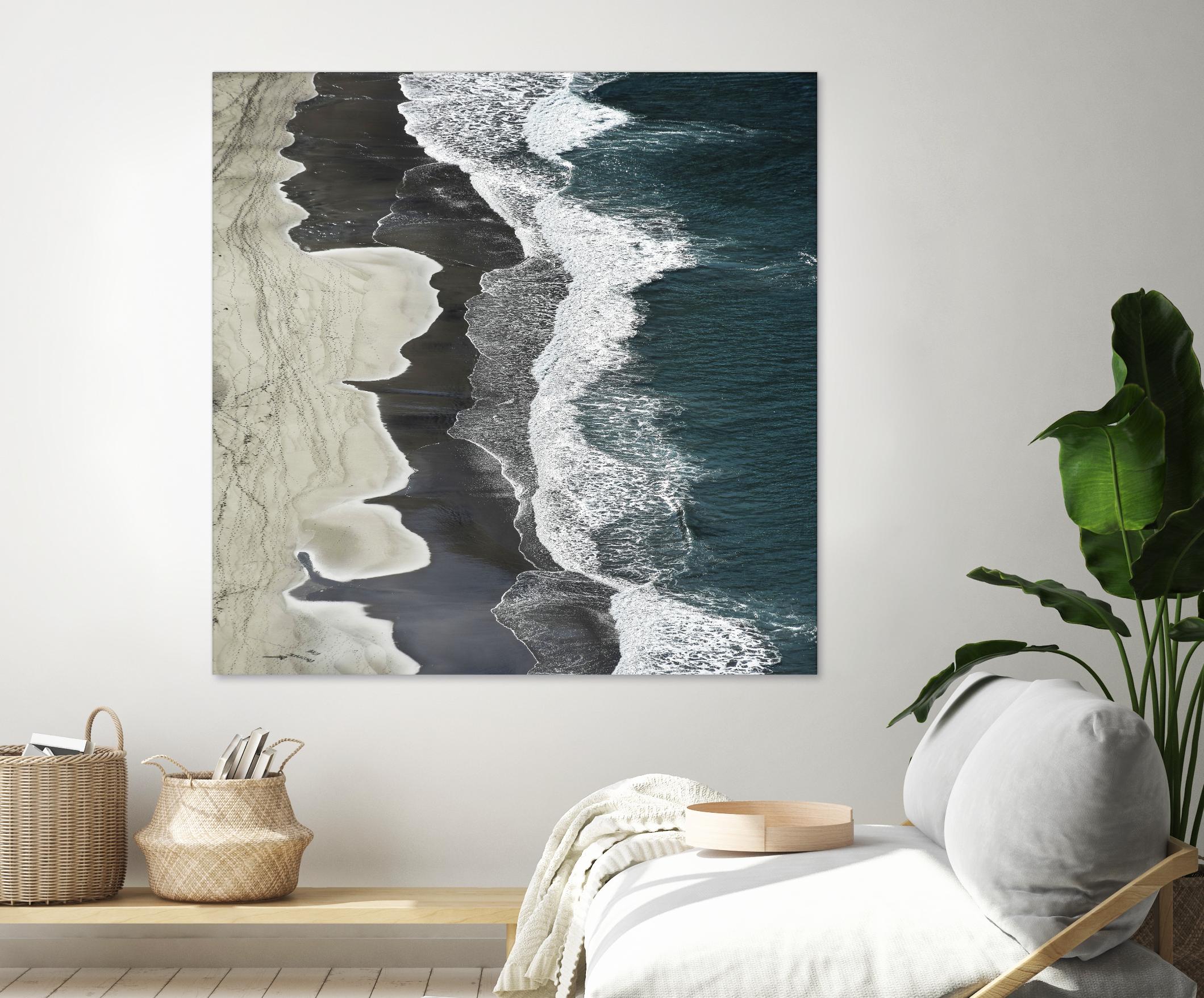 Molenaar - Running Waves by 1X on GIANT ART - grey landscape