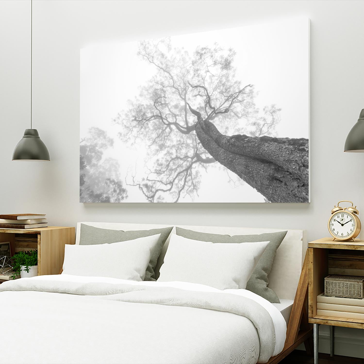 Wrobel - Between Heaven and Earth by 1X on GIANT ART - black trees