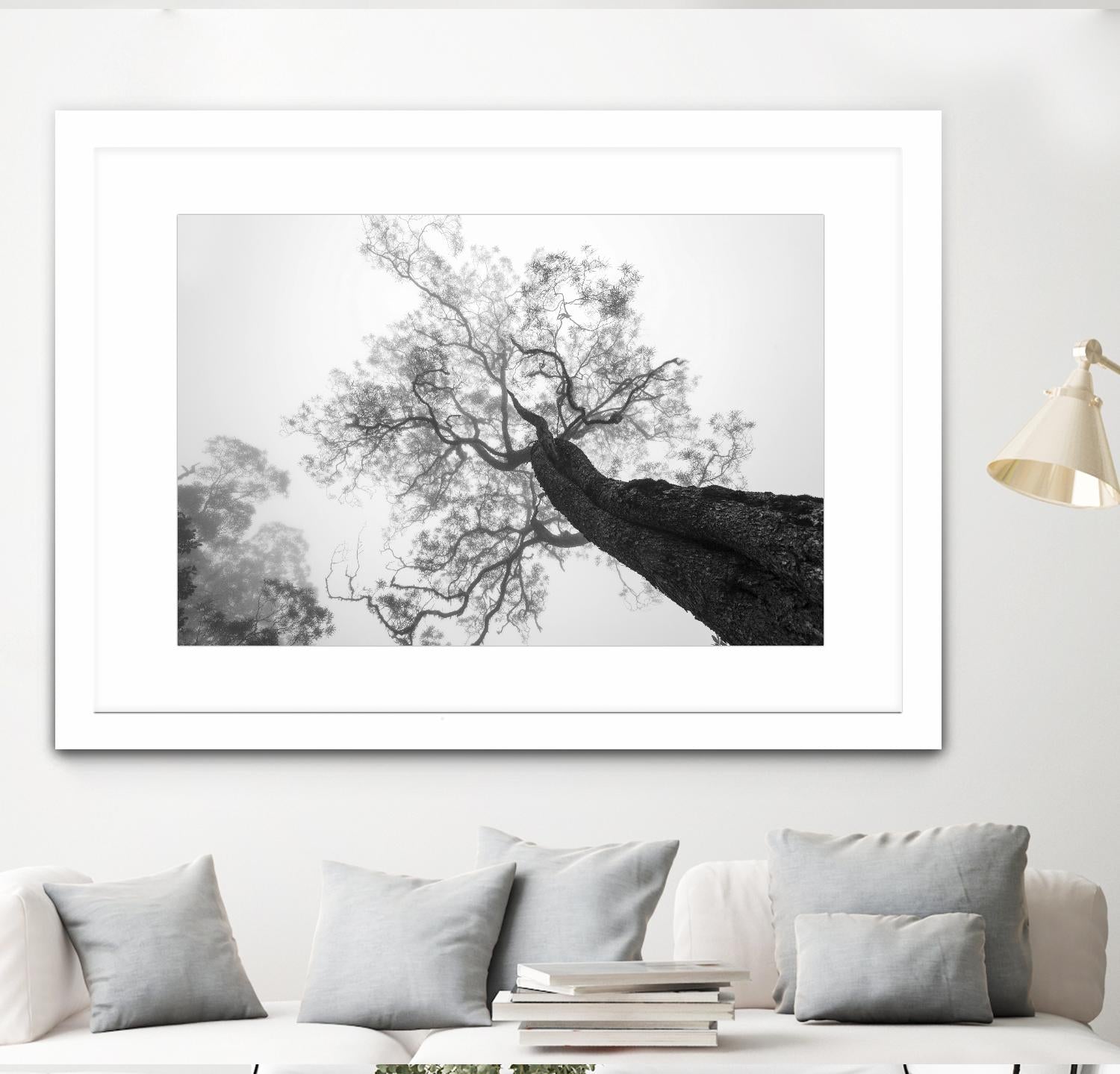 Wrobel - Between Heaven and Earth by 1X on GIANT ART - black trees