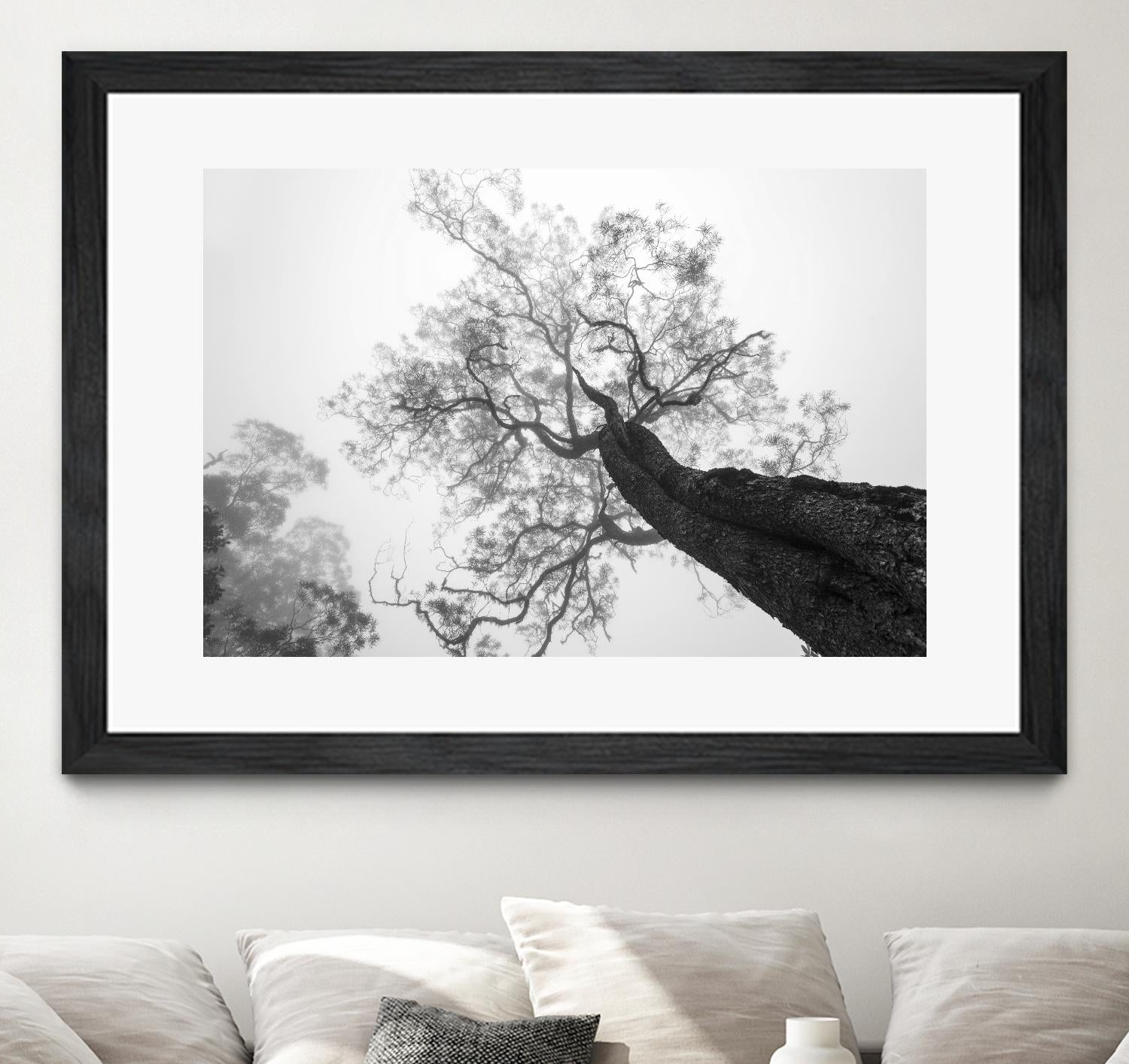 Wrobel - Between Heaven and Earth by 1X on GIANT ART - black trees