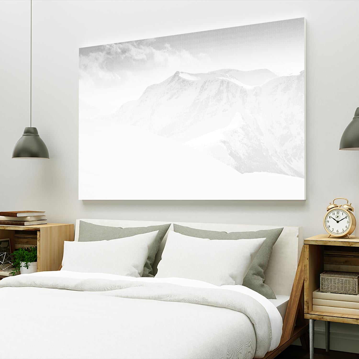 Keilen - Untitled by 1X on GIANT ART - grey landscape