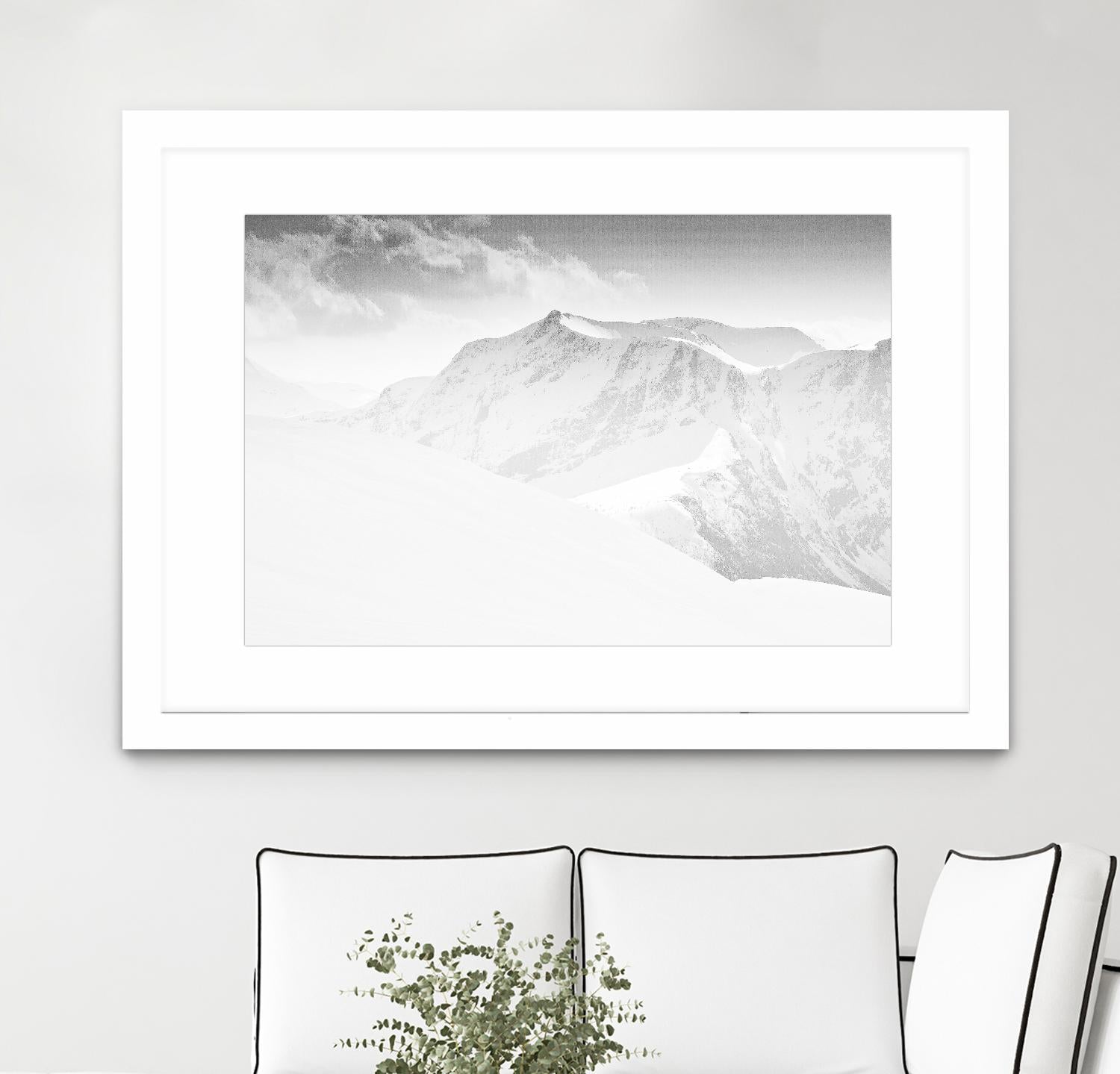 Keilen - Untitled by 1X on GIANT ART - grey landscape