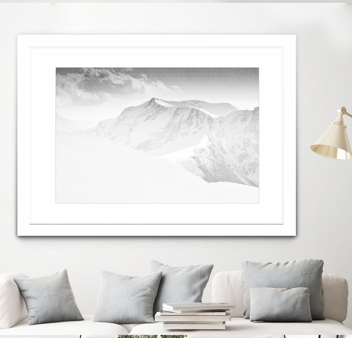 Keilen - Untitled by 1X on GIANT ART - grey landscape