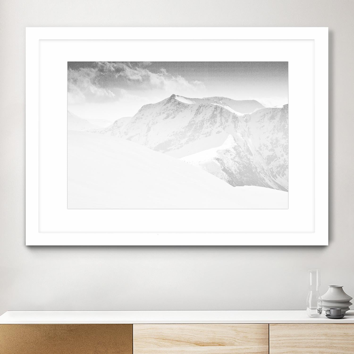 Keilen - Untitled by 1X on GIANT ART - grey landscape