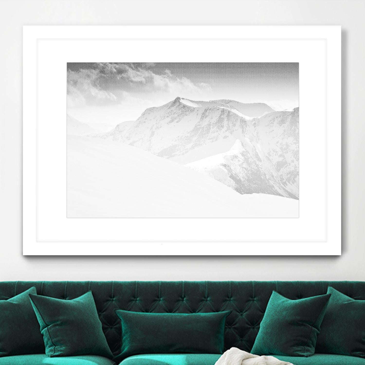 Keilen - Untitled by 1X on GIANT ART - grey landscape