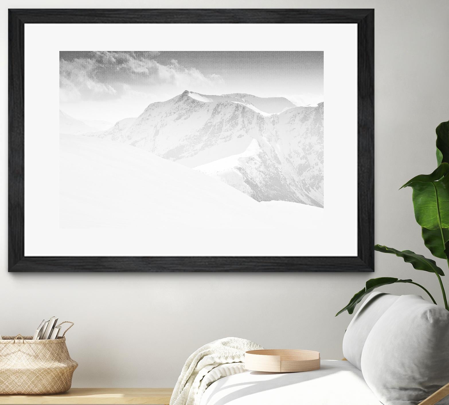 Keilen - Untitled by 1X on GIANT ART - grey landscape