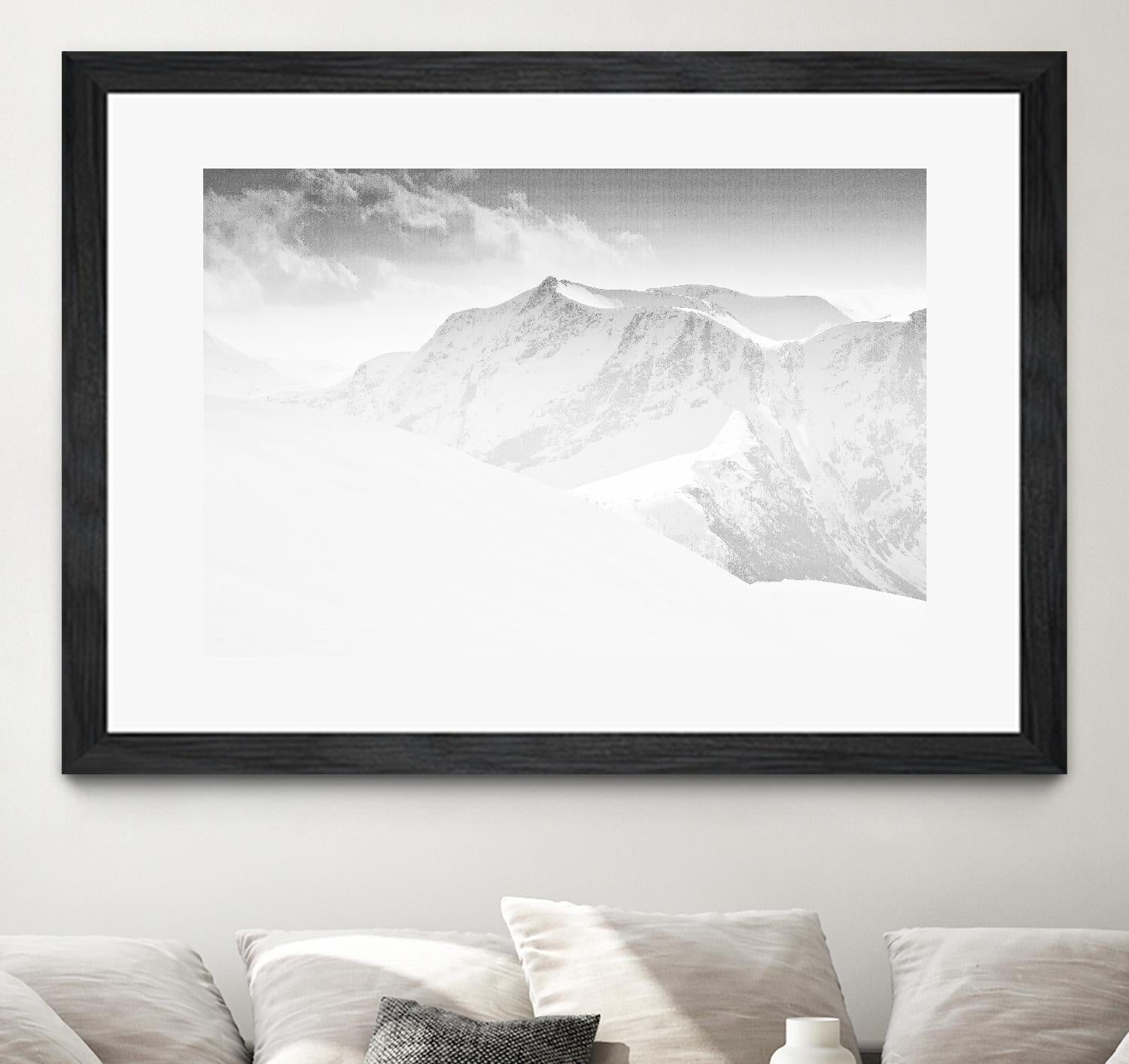 Keilen - Untitled by 1X on GIANT ART - grey landscape