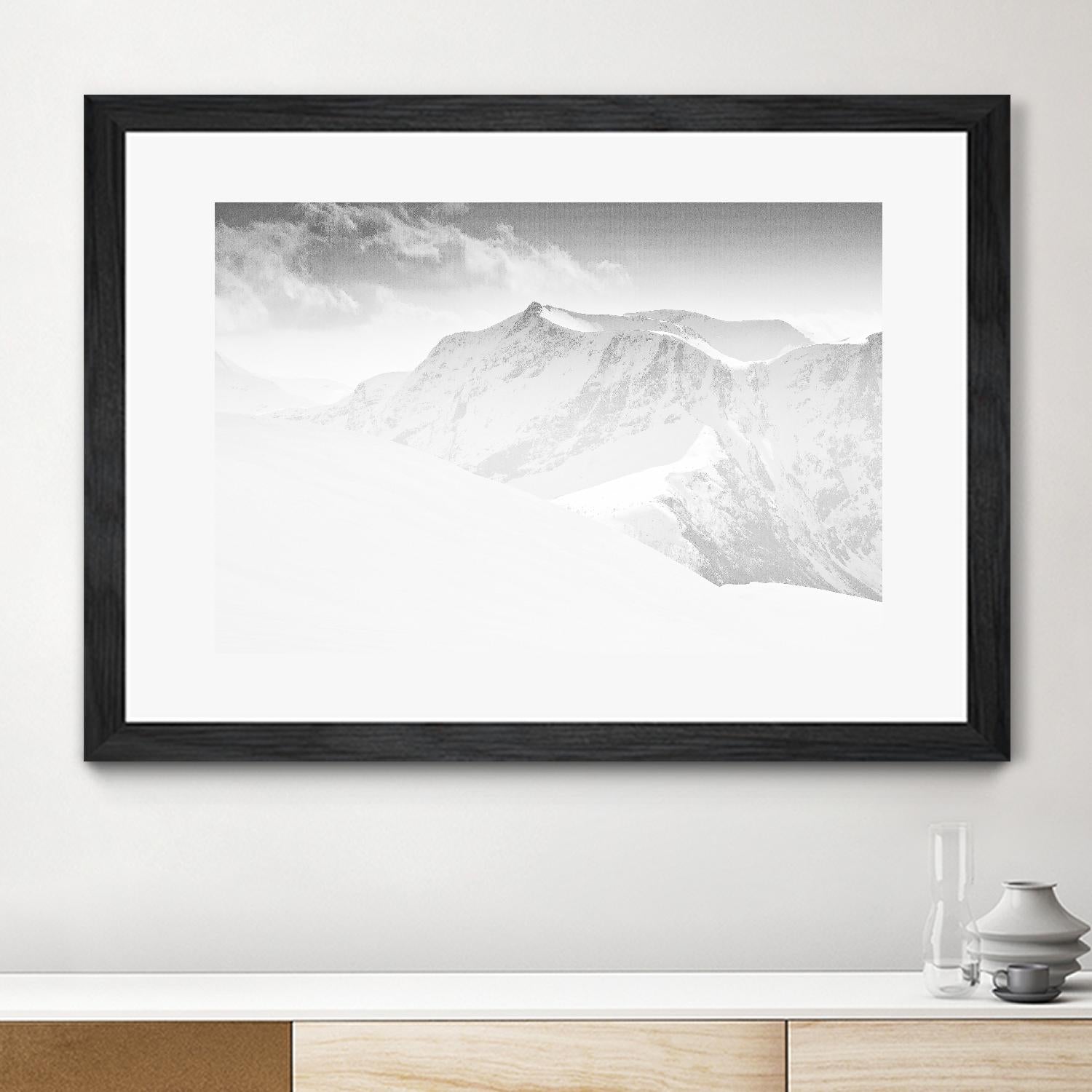 Keilen - Untitled by 1X on GIANT ART - grey landscape