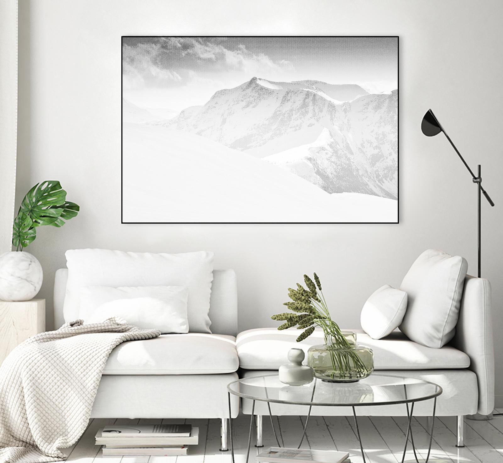 Keilen - Untitled by 1X on GIANT ART - grey landscape