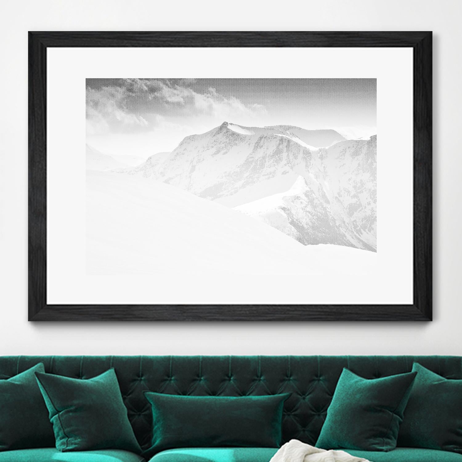 Keilen - Untitled by 1X on GIANT ART - grey landscape