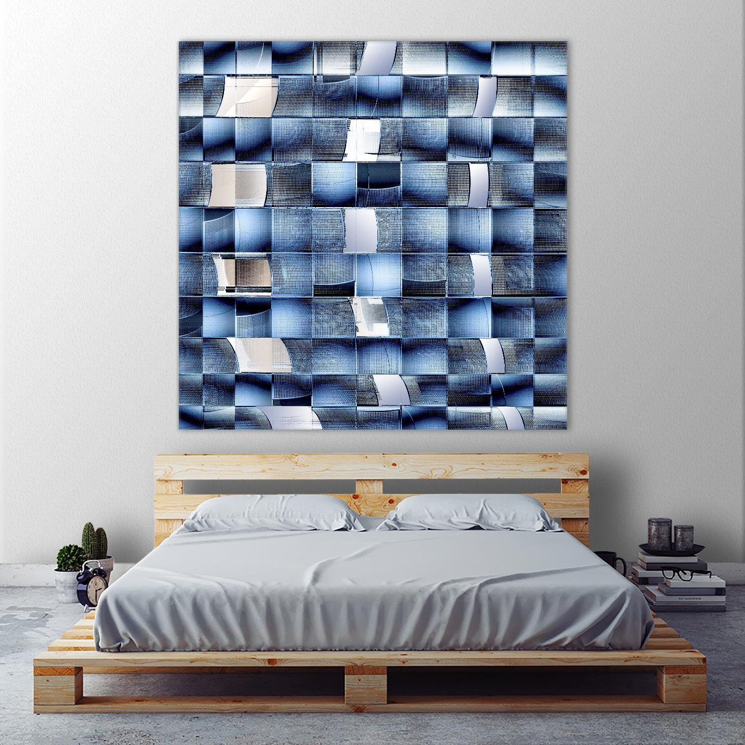 Verschelden - Fractal chaos by 1X on GIANT ART - white photo art