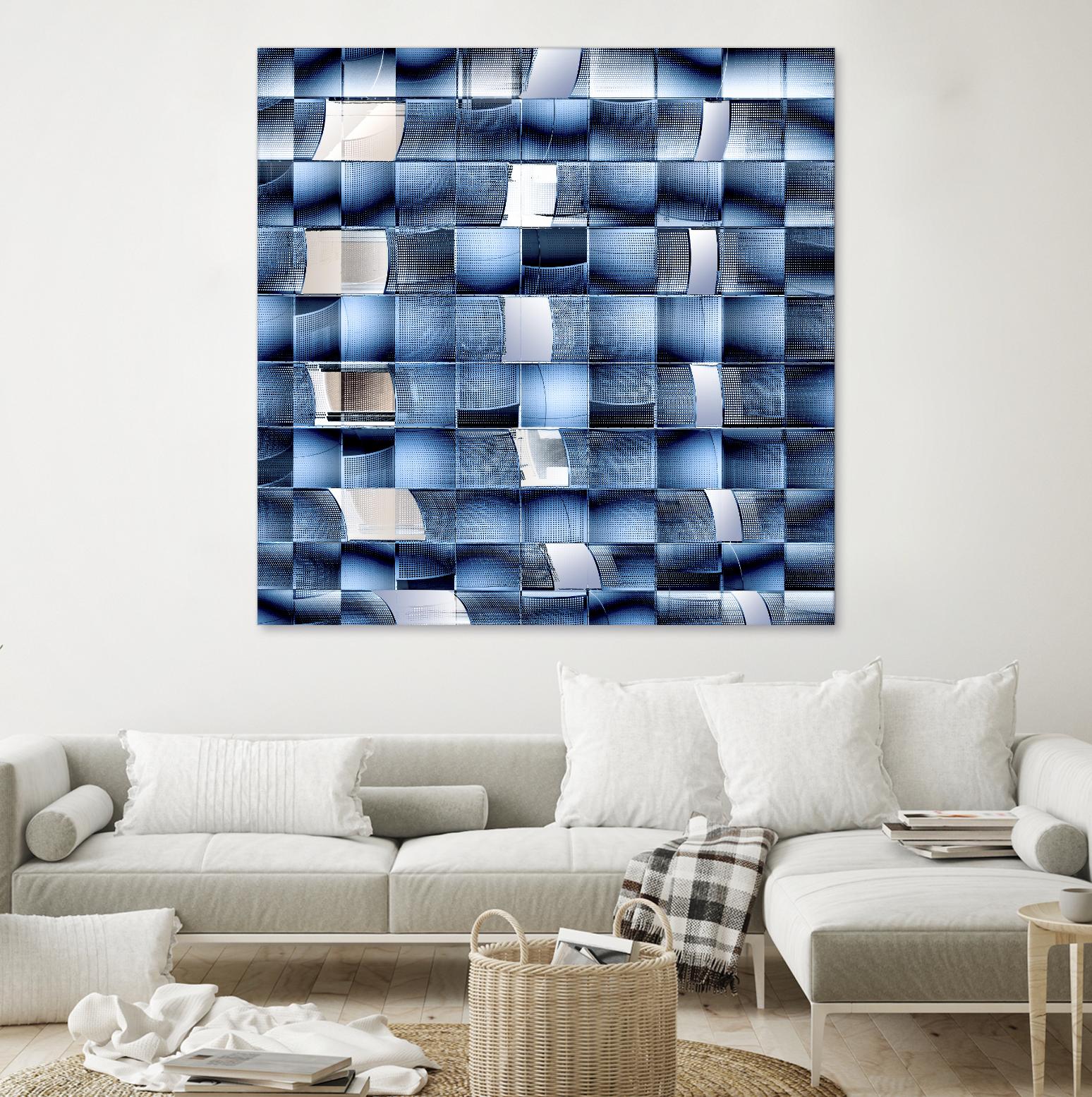 Verschelden - Fractal chaos by 1X on GIANT ART - white photo art