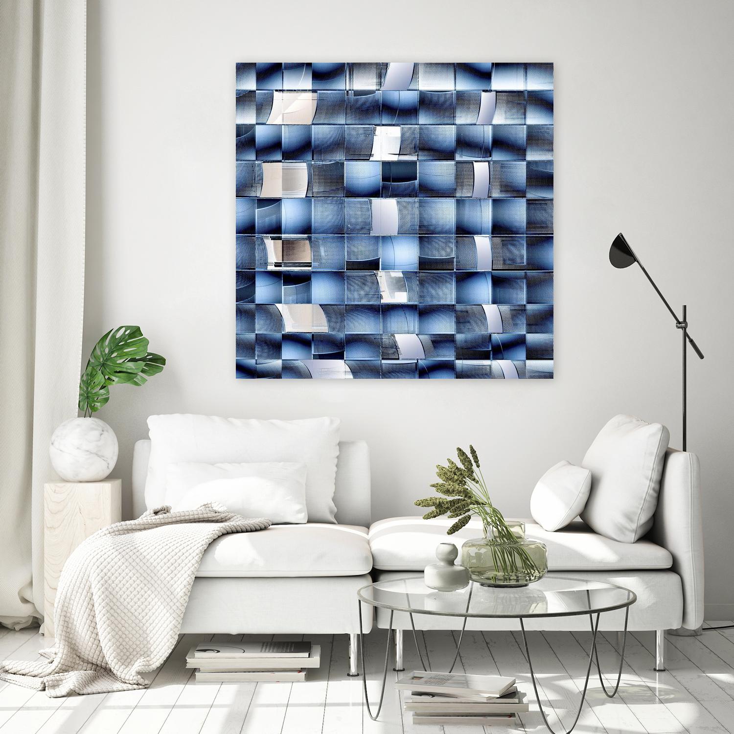 Verschelden - Fractal chaos by 1X on GIANT ART - white photo art