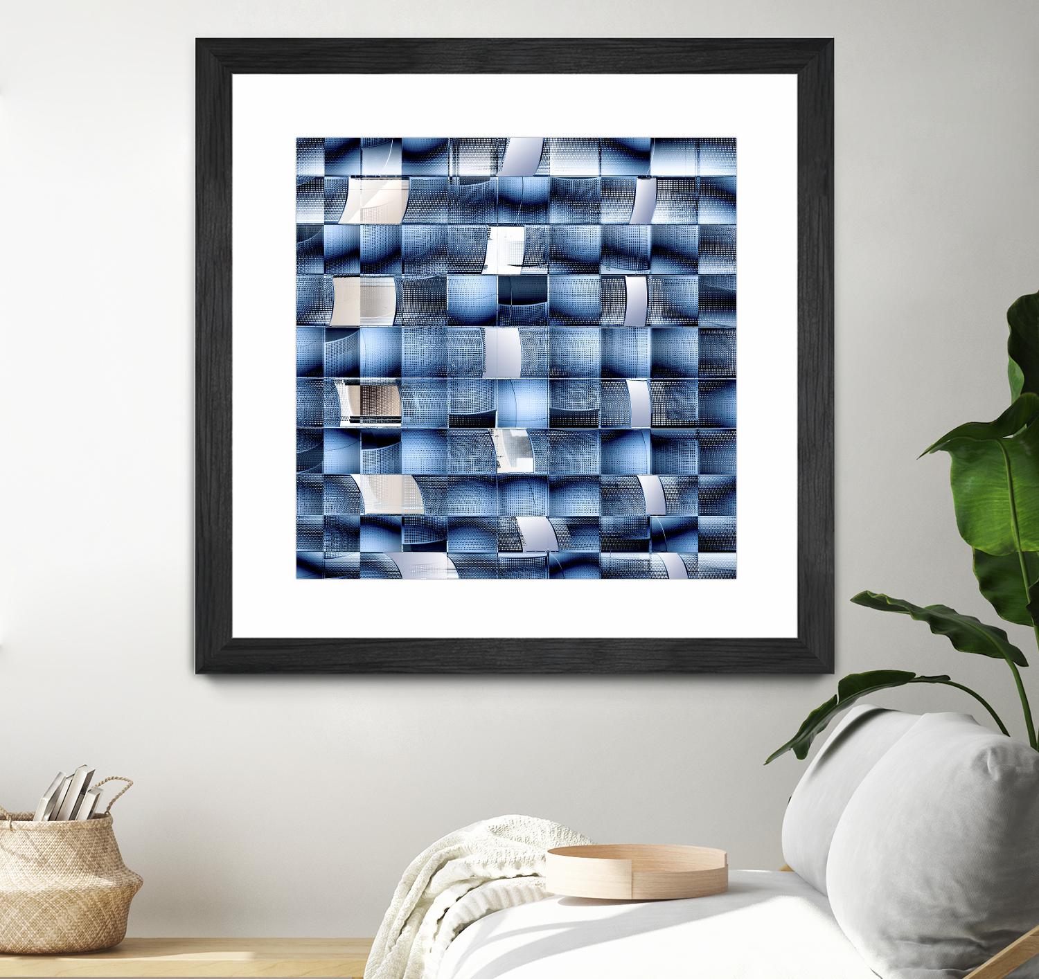 Verschelden - Fractal chaos by 1X on GIANT ART - white photo art