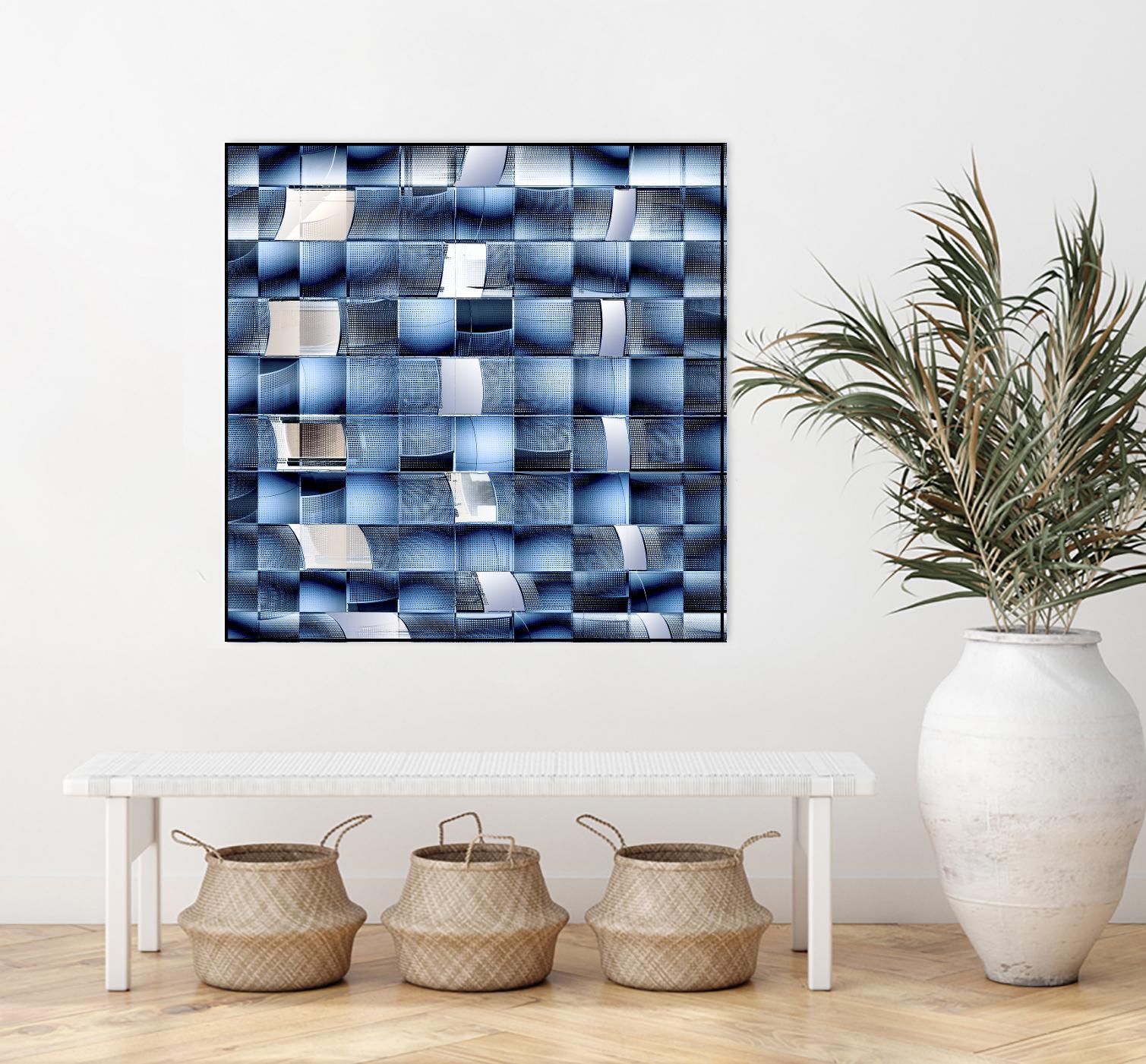 Verschelden - Fractal chaos by 1X on GIANT ART - white photo art