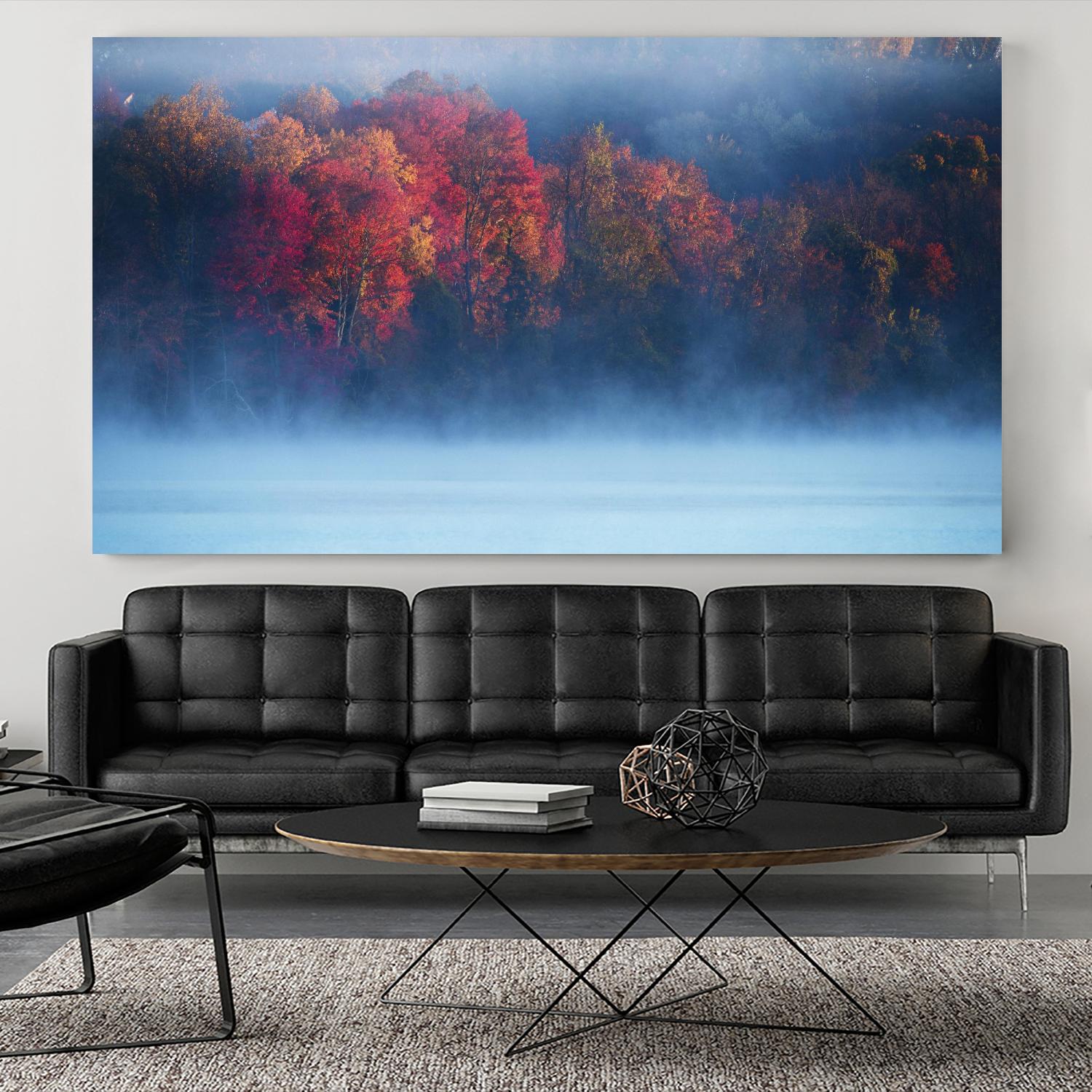 Li - Fall Impression III by 1X on GIANT ART - blue photo art