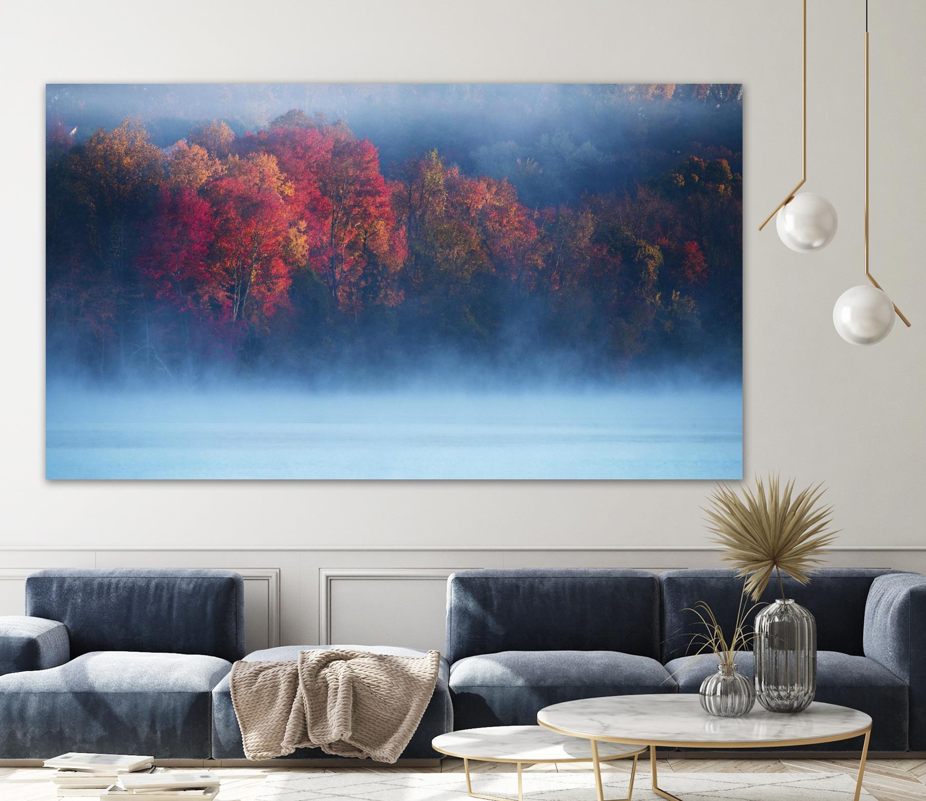 Li - Fall Impression III by 1X on GIANT ART - blue photo art