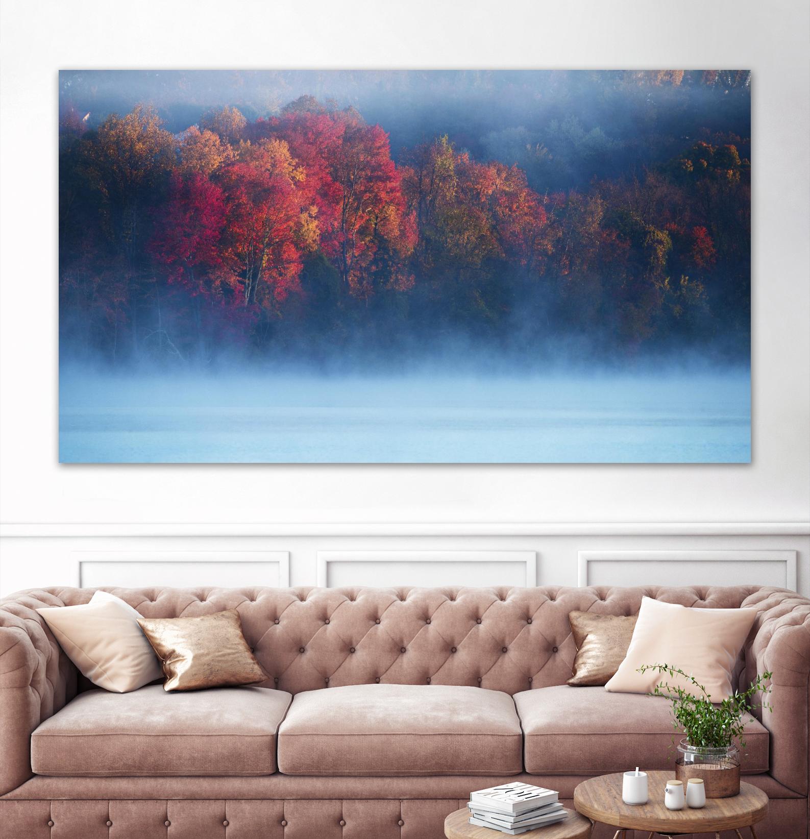 Li - Fall Impression III by 1X on GIANT ART - blue photo art